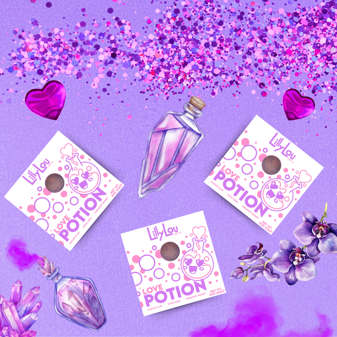 Love Potion Soap Bar | Goat Milk Soap