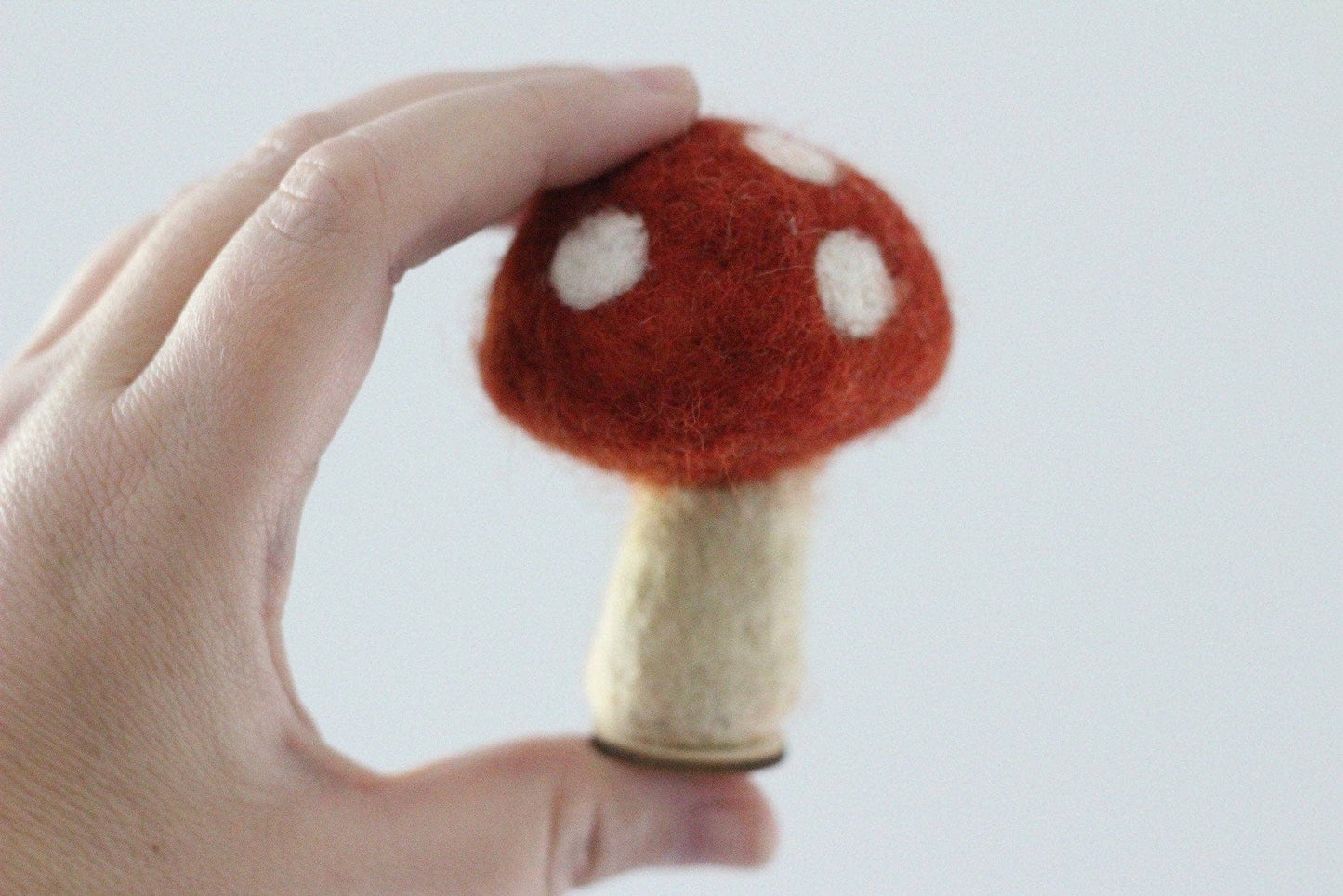 Felted Woodland Mushroom