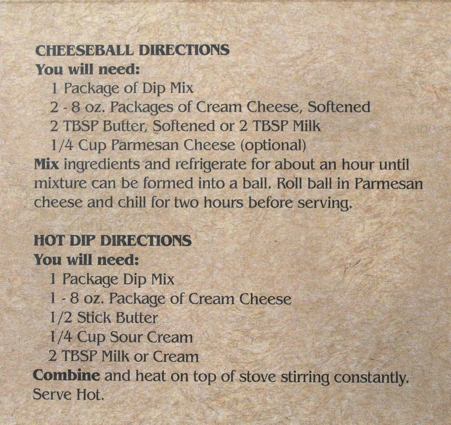 'Down South' 3 Dip Collection: Bacon Cheddar, Taco, Jalapeno