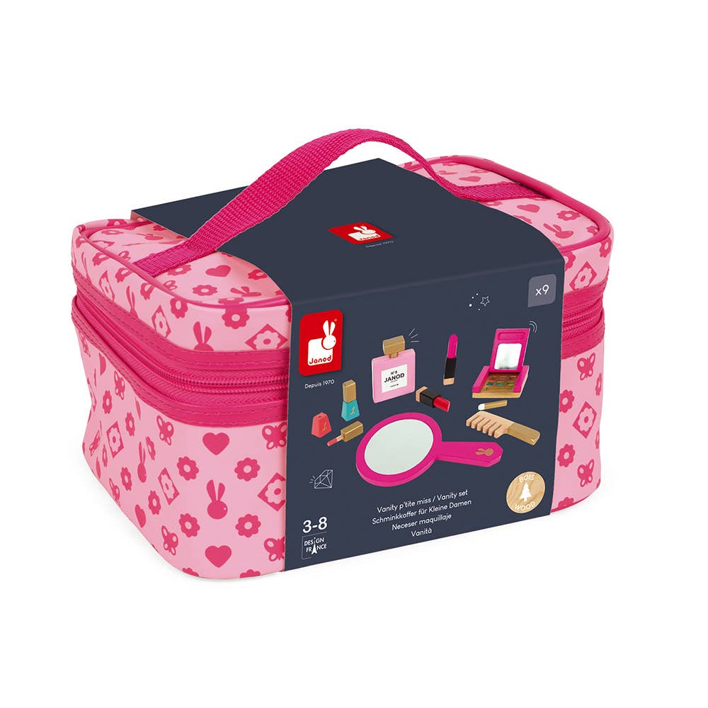Pretend Play Toy | Little Miss Vanity Case | 9 accessories