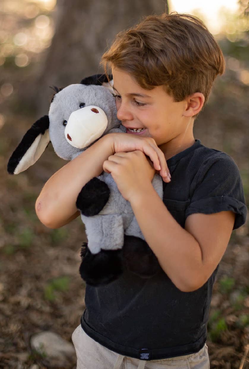 Darly Donkey World's Softest Lushee 16 inch Gray Plush Toy