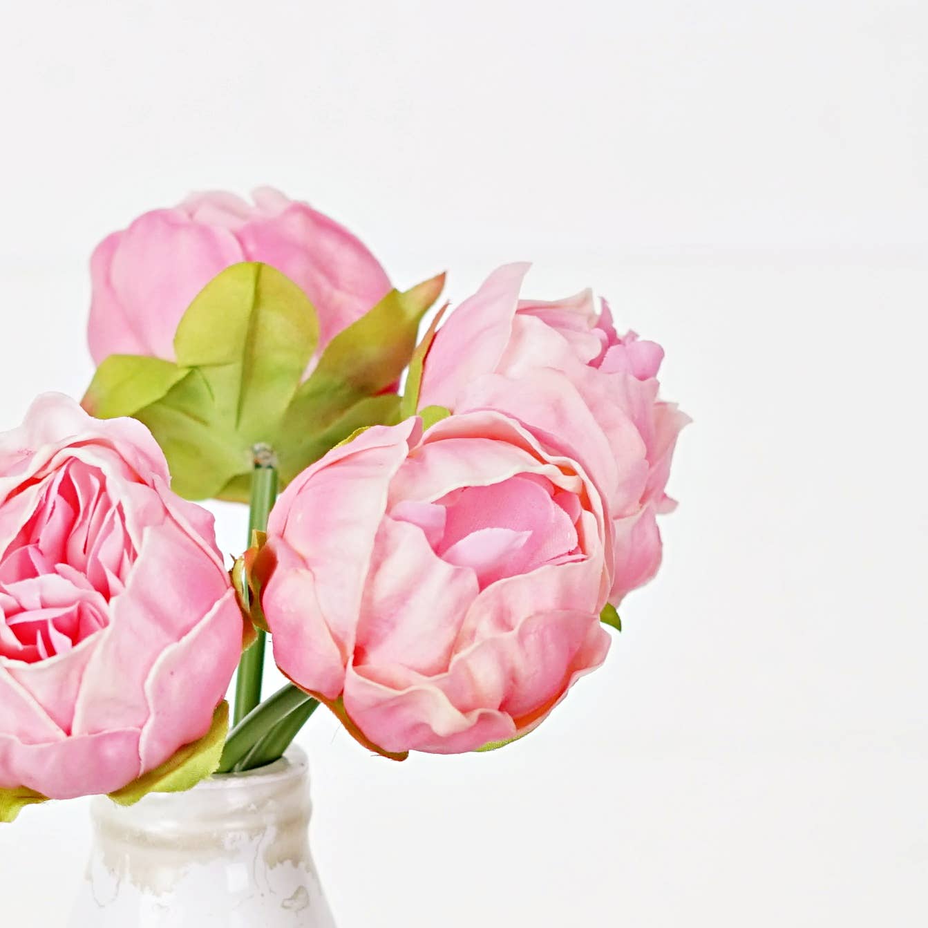 ISB75511- 14in real touch Peony Stem-Pink
