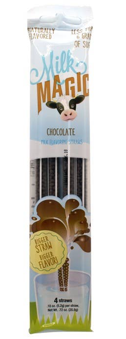 Milk Magic Straws Chocolate, 4pc