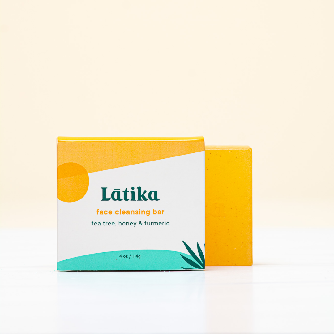 Face Cleanser, Tea Tree, Honey, Turmeric-skincare soap