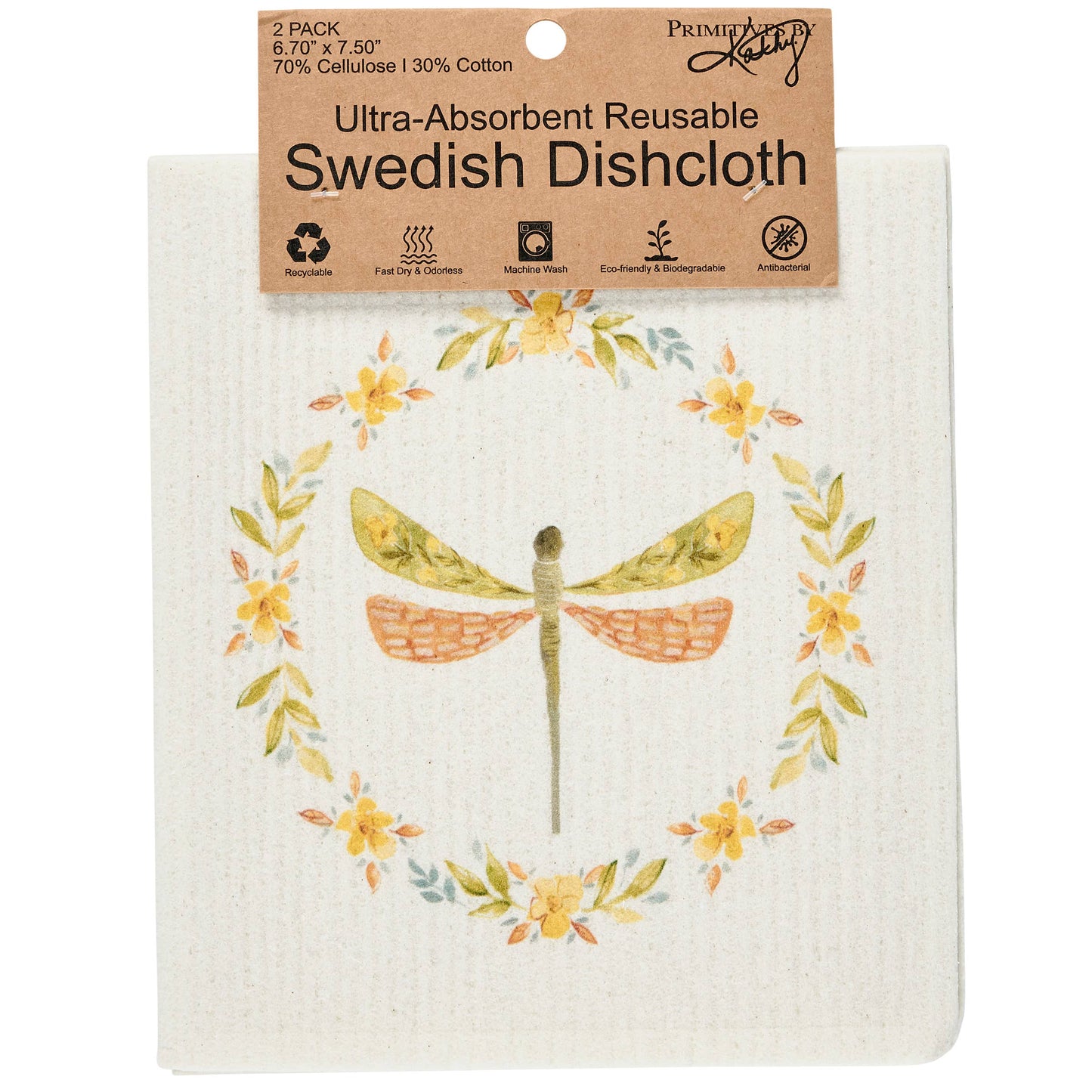 Dragonfly Swedish Dishcloth Set
