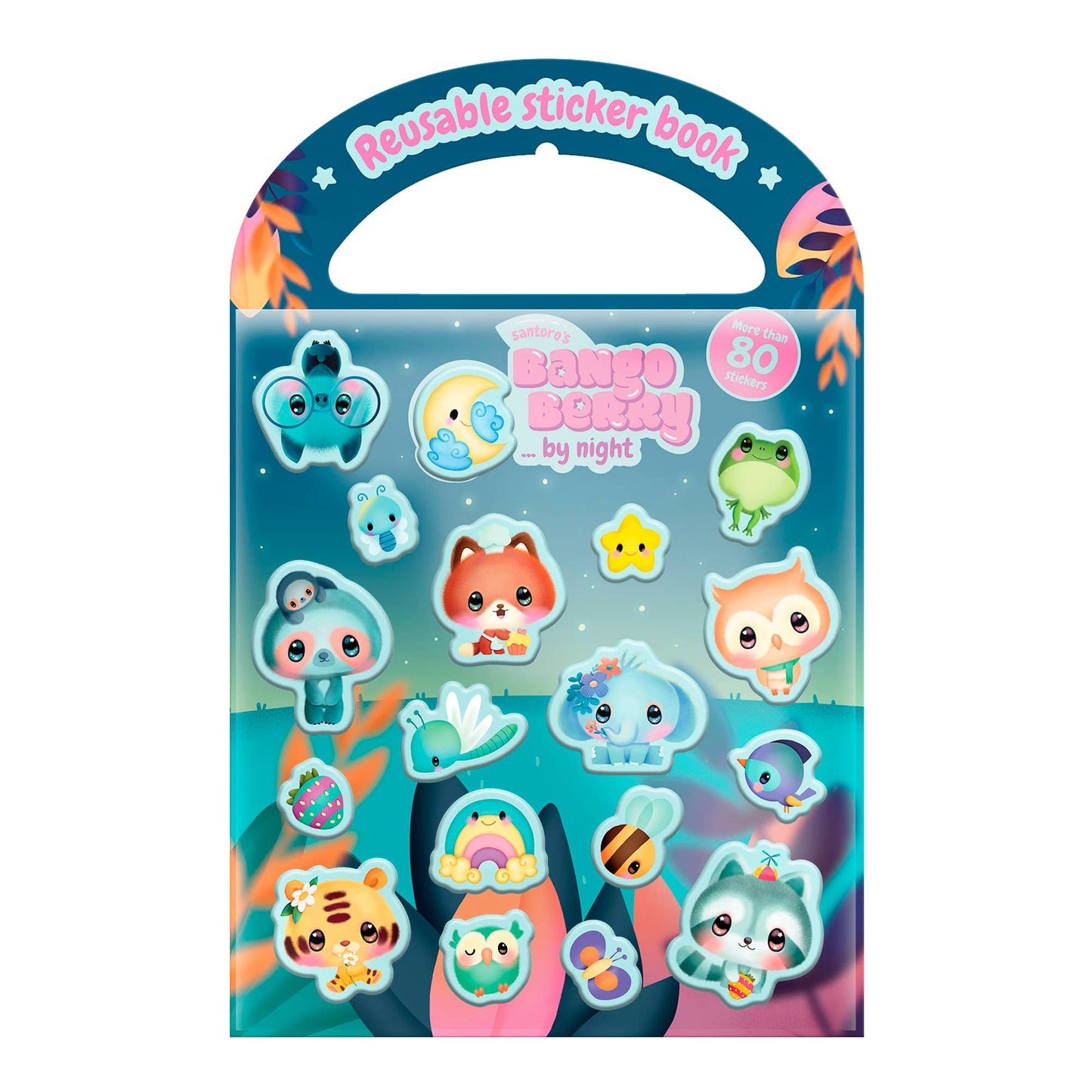 Bangoberry Stick & Play Book - By Night