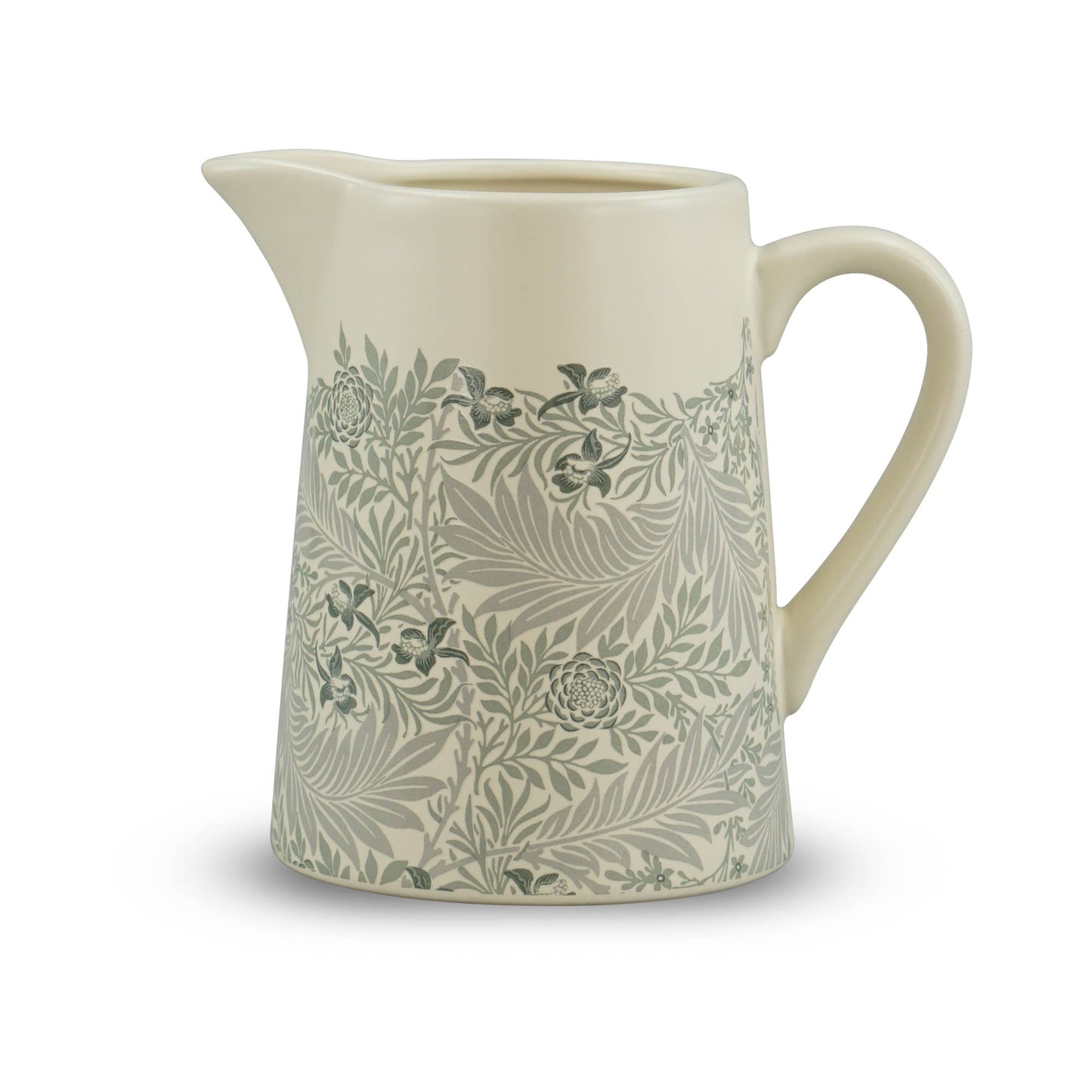 Jug Ceramic (17 fl oz) - William Morris (Larkspur)