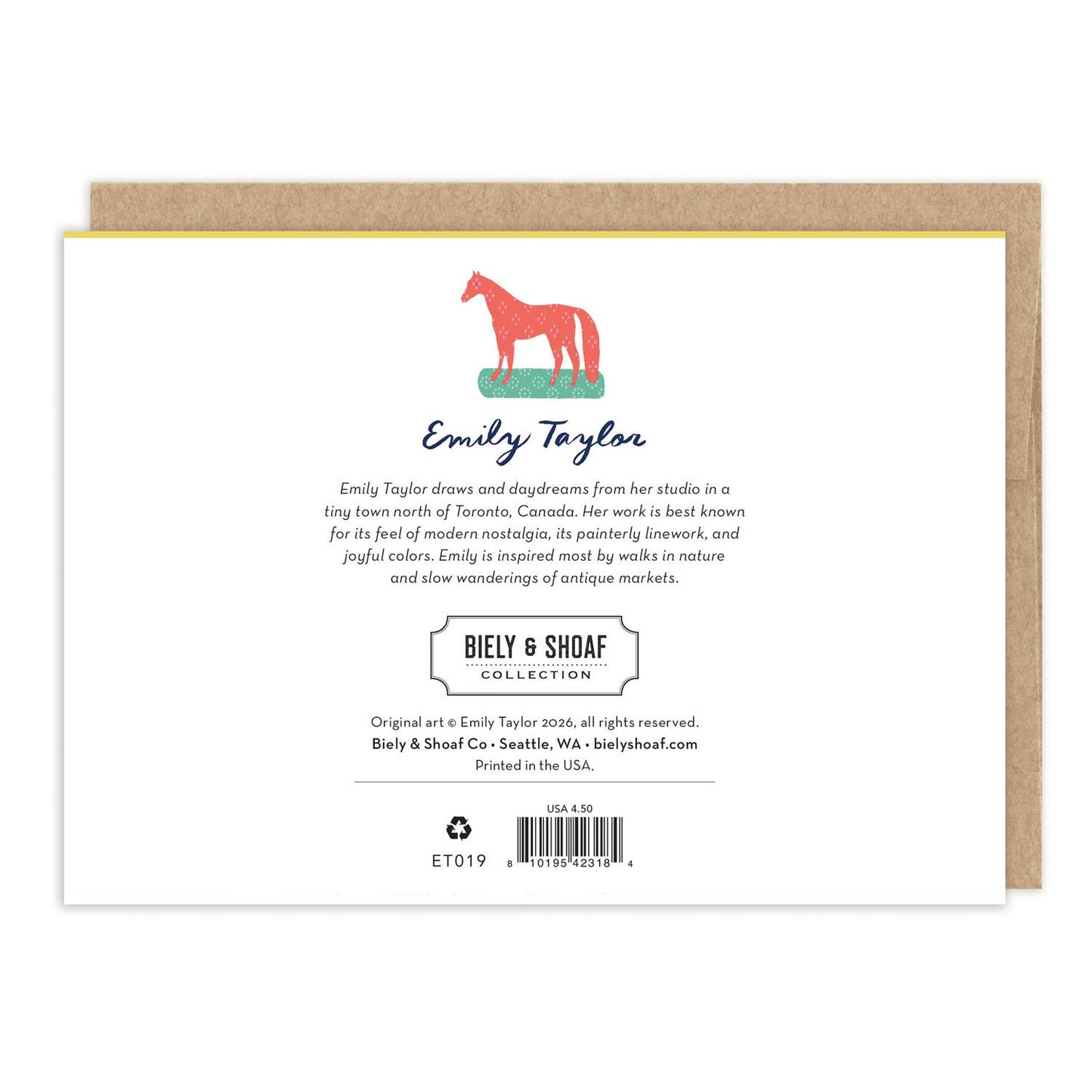 Stork Special Delivery Baby Shower Card