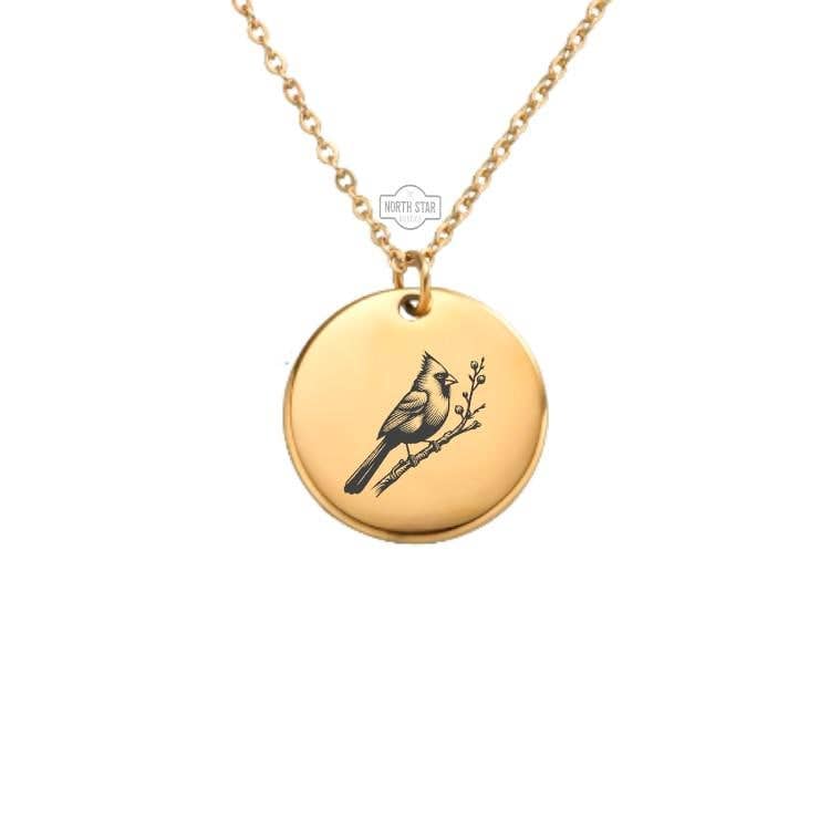 Cardinal Necklace - Bird