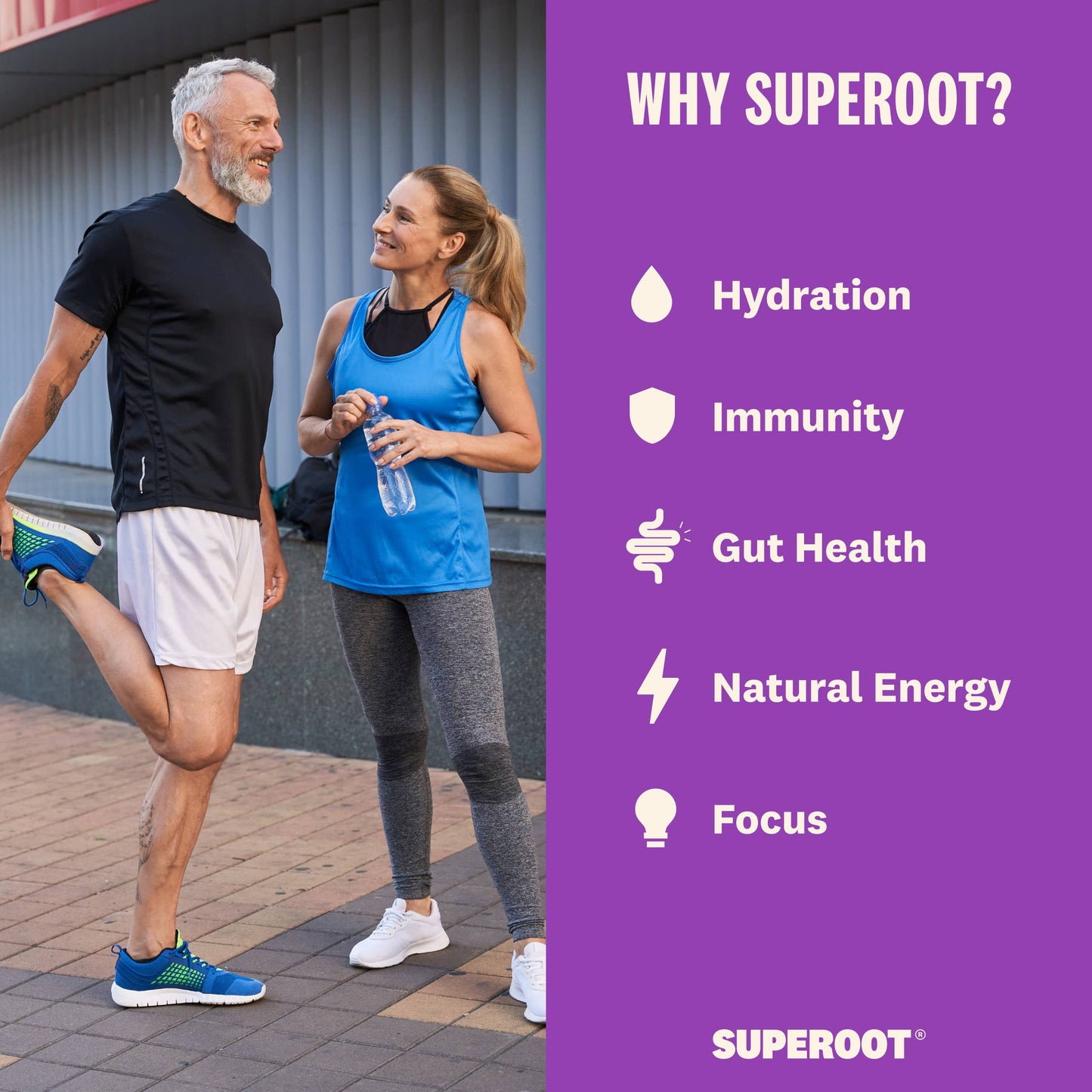 Immunity & Hydration Superfood Mix - Grape | 12 count