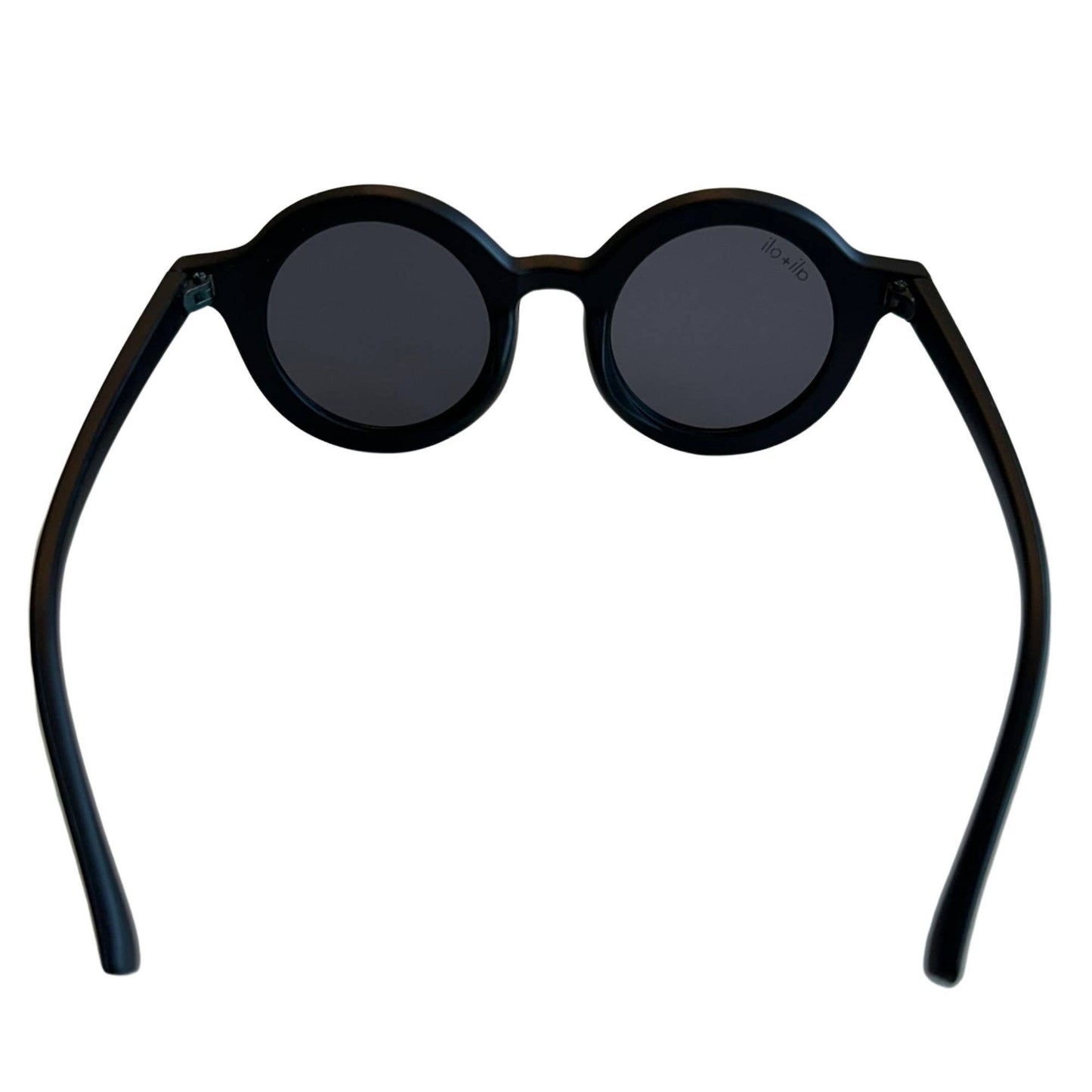 Kids Sunglasses Round (Black)