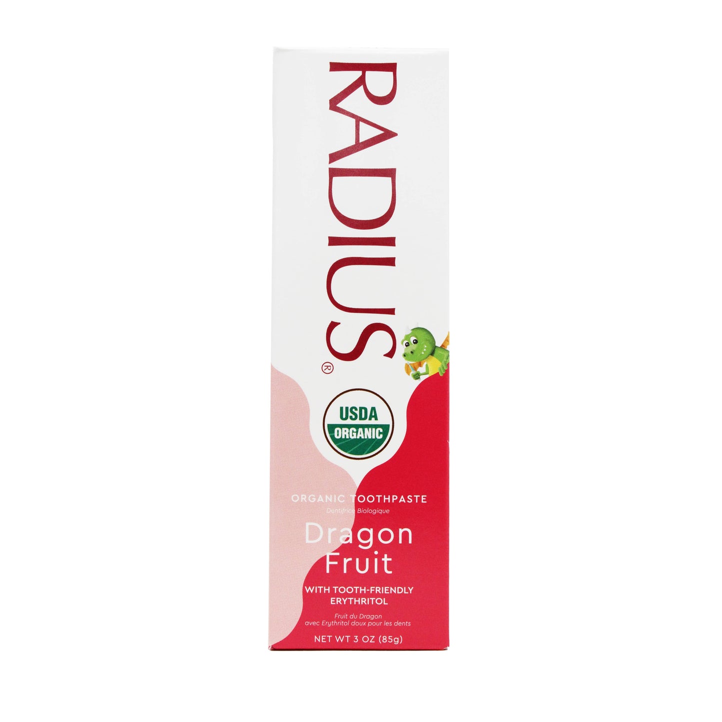 USDA Organic Children's Dragon Fruit Toothpaste, 6 mo +, 3oz