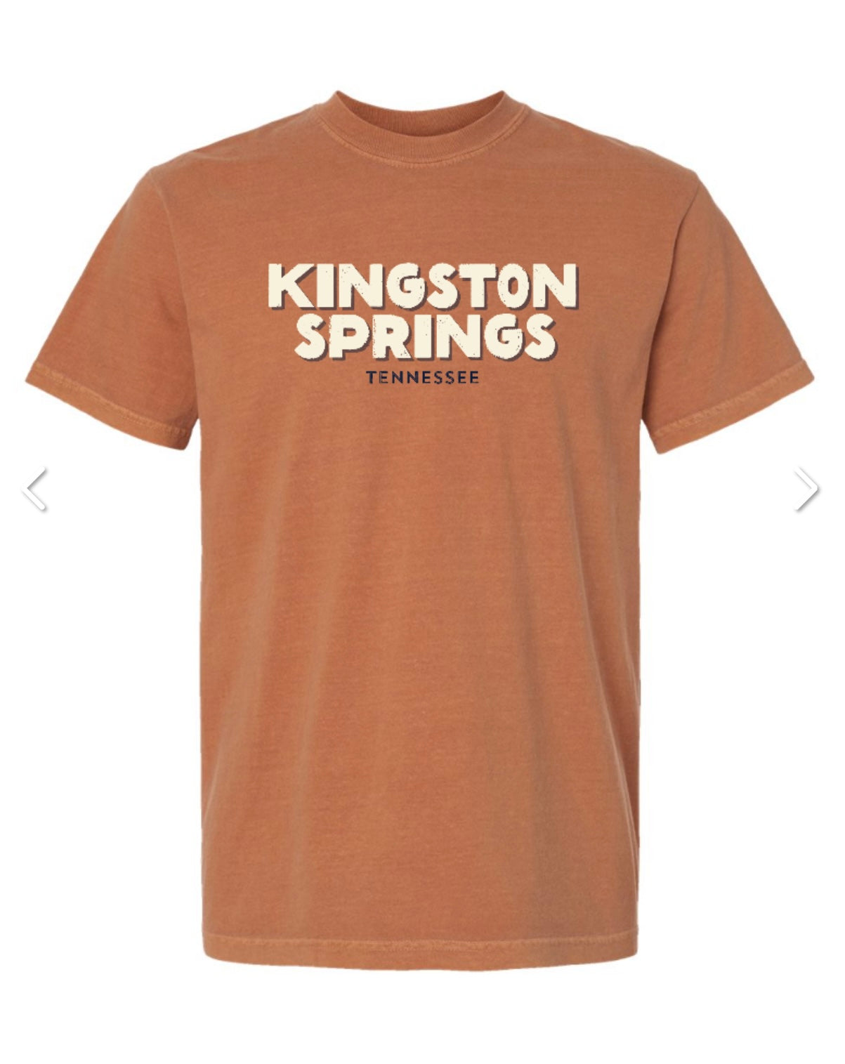 Kingston Springs Comfort Colors Tee Shirt- JF