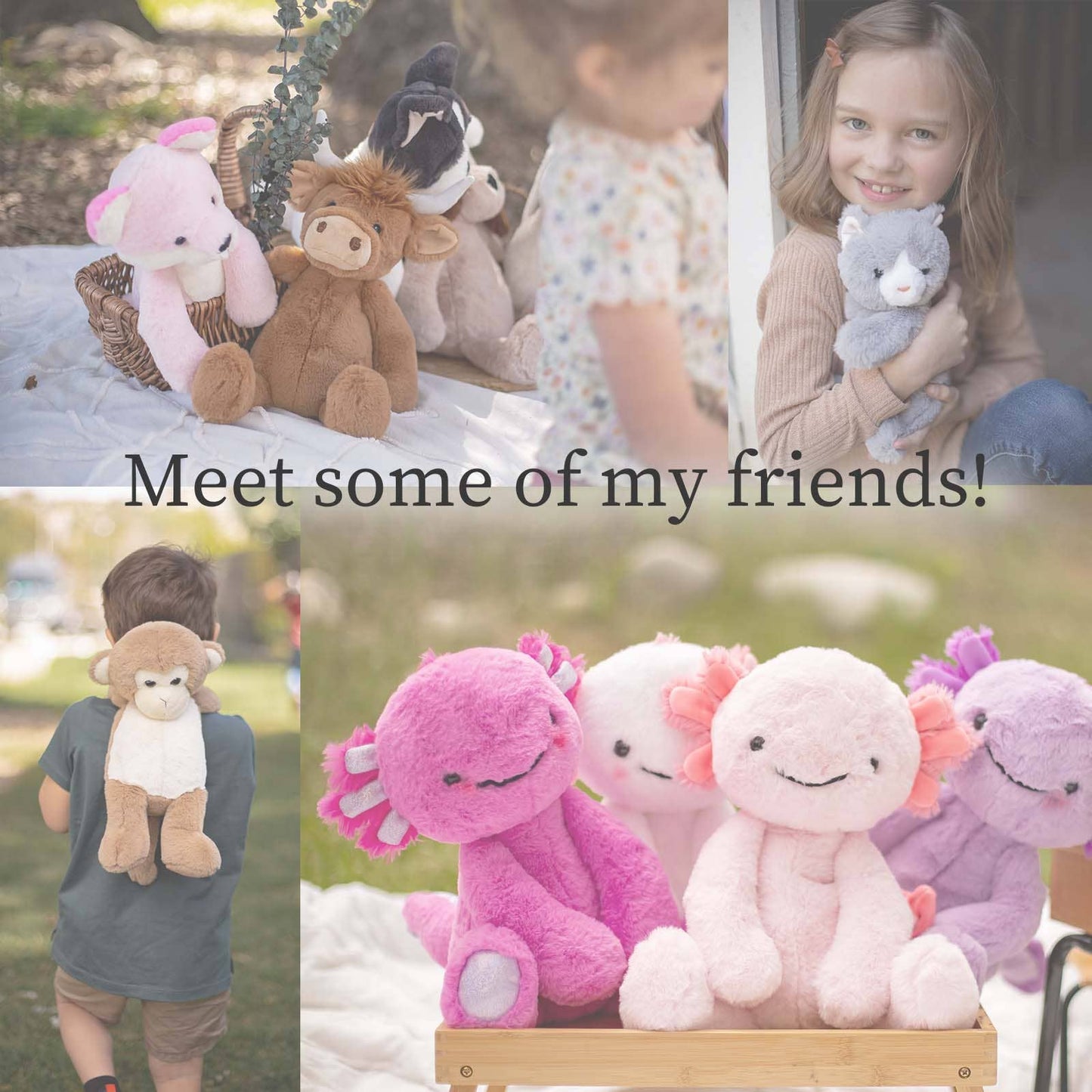 Teal Triceritops World's Softest 16" Large Lushees Plush Toy