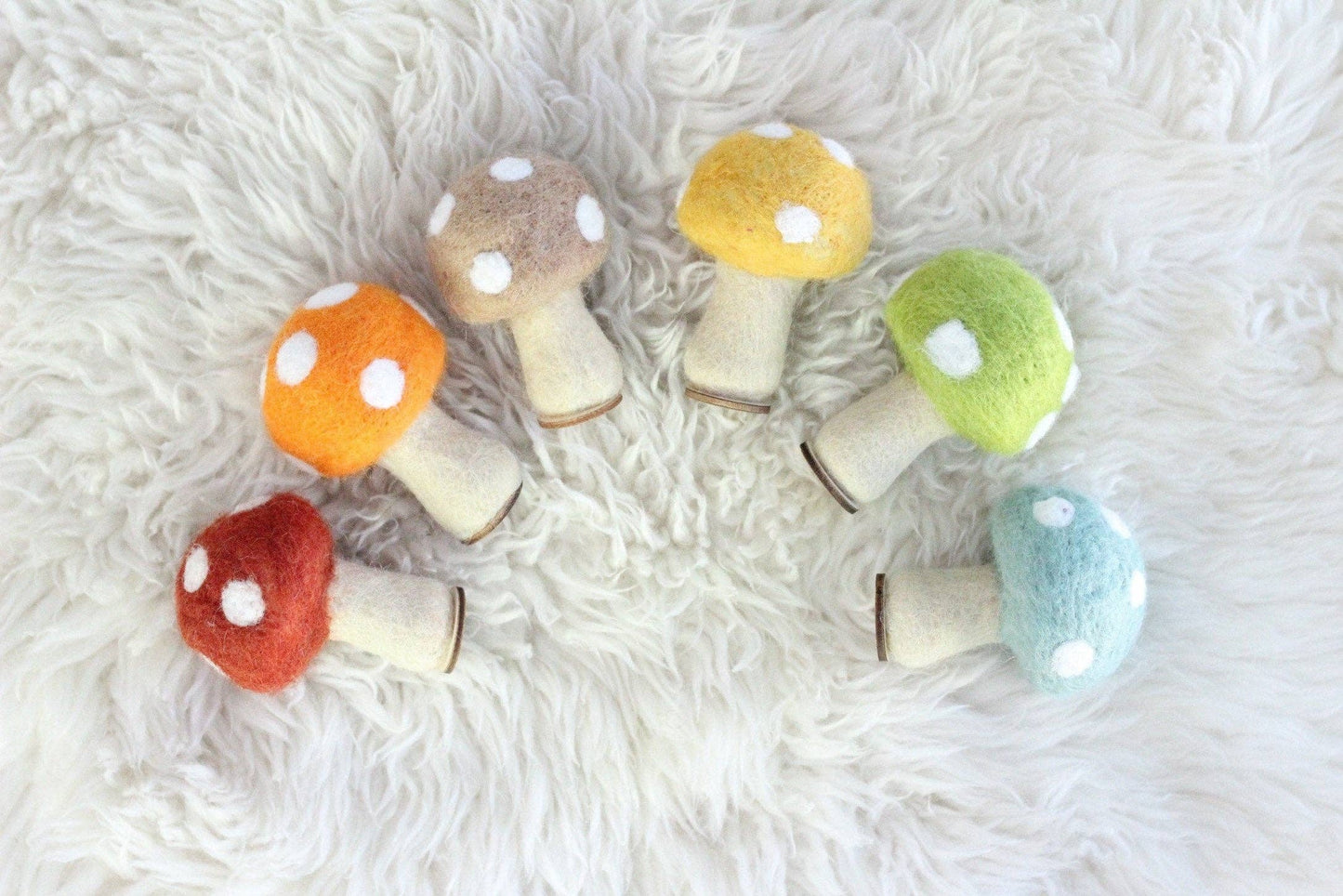 Felted Woodland Mushroom