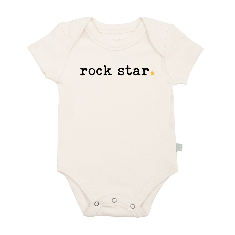 Baby graphic bodysuit | rock star