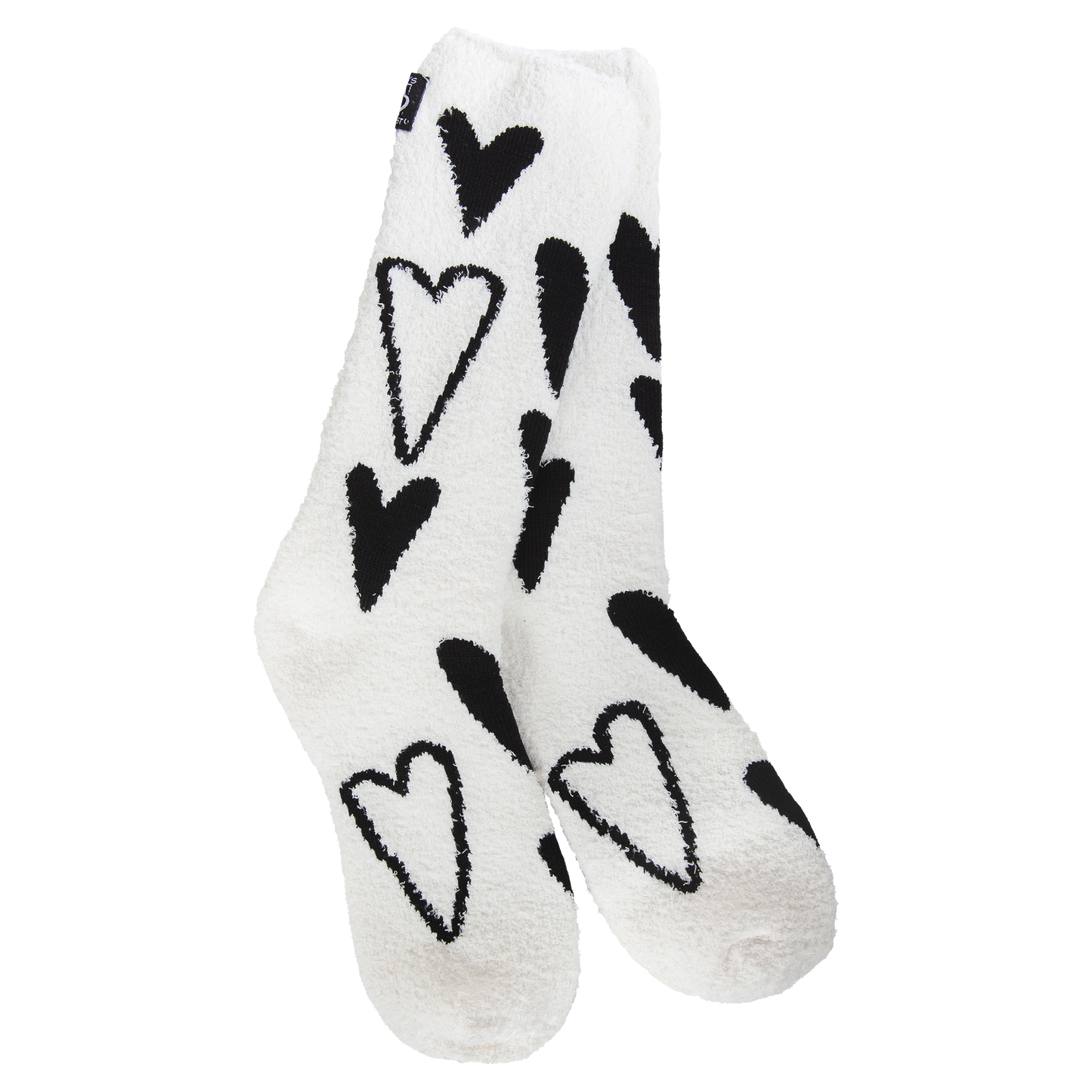 B+ W Heart Cozy Crew