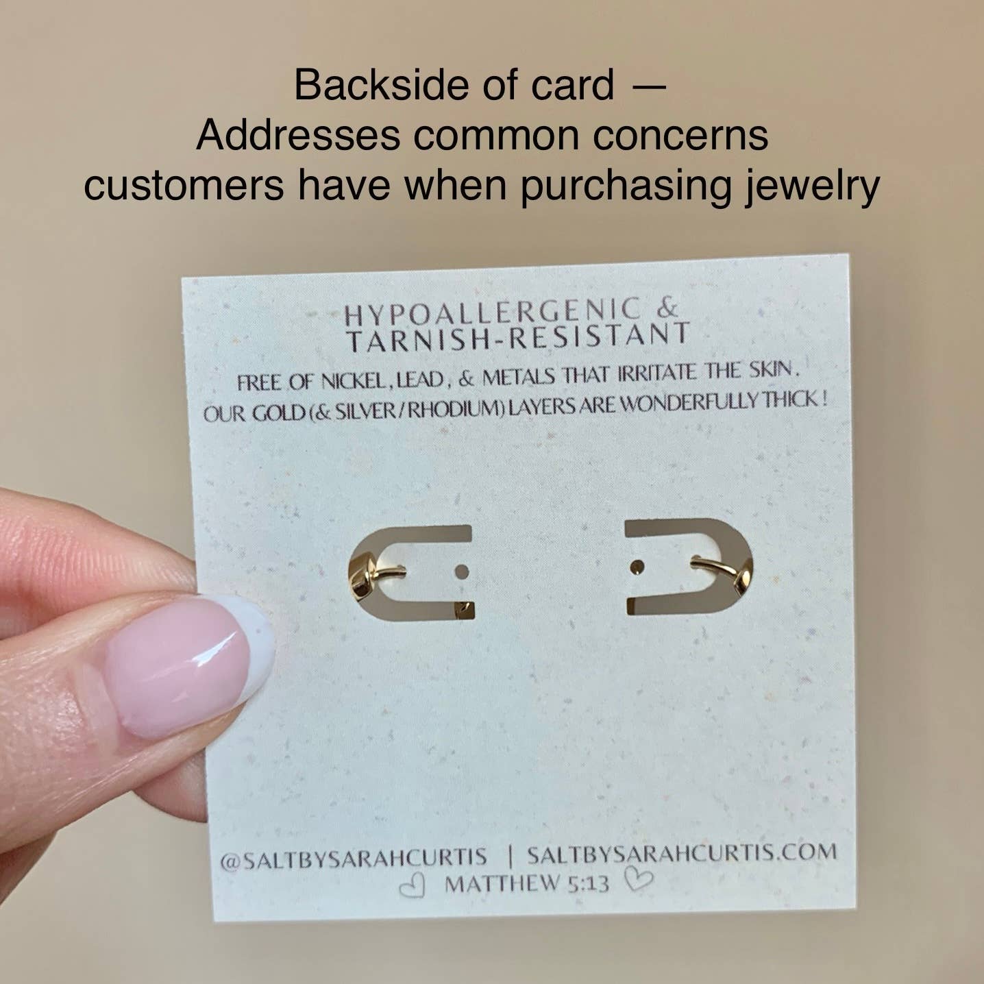 CHUBBIE HOOPS | gold | everyday hoop earrings | clasp hoops