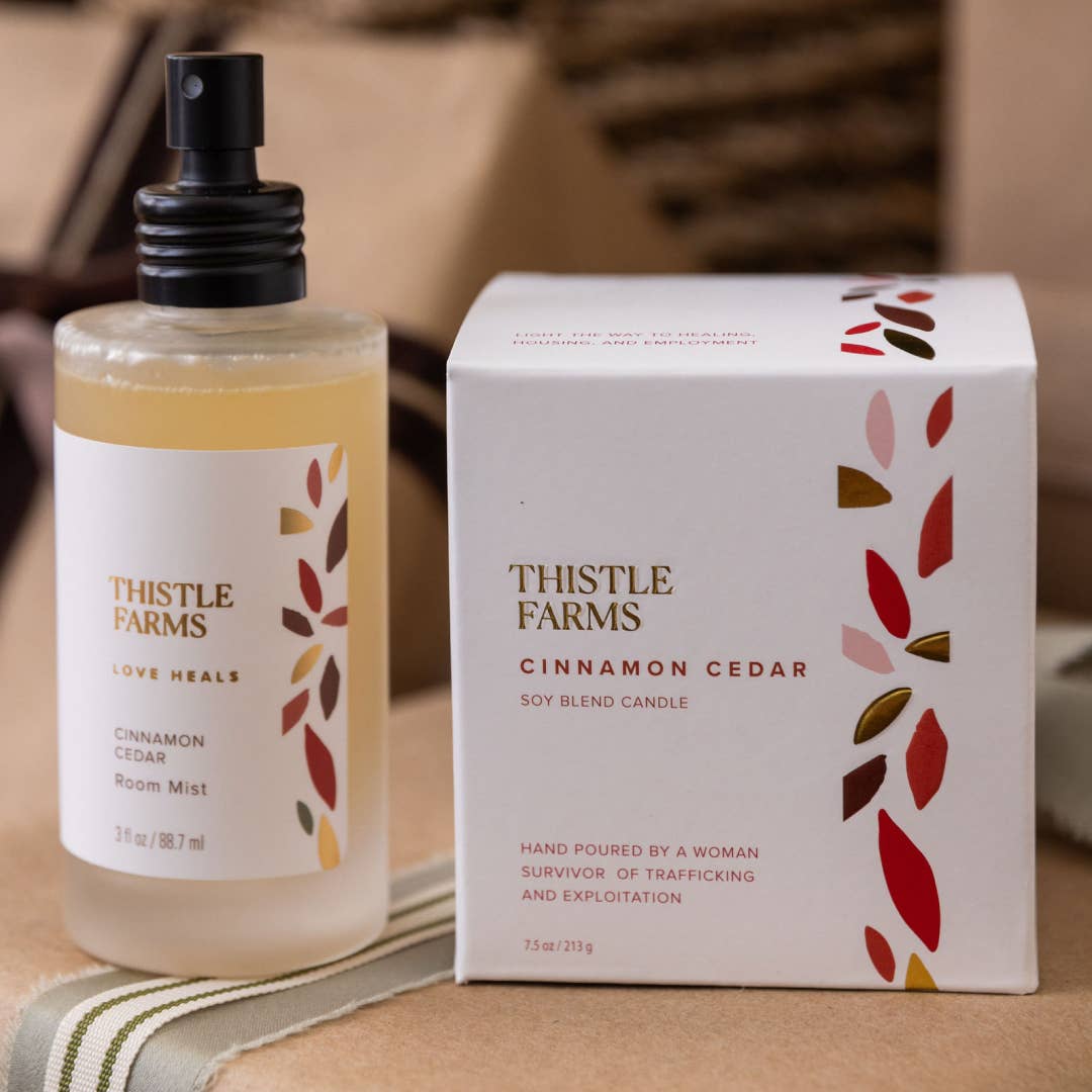 Cinnamon Cedar Holiday Candle | Orange Cinnamon Vanilla