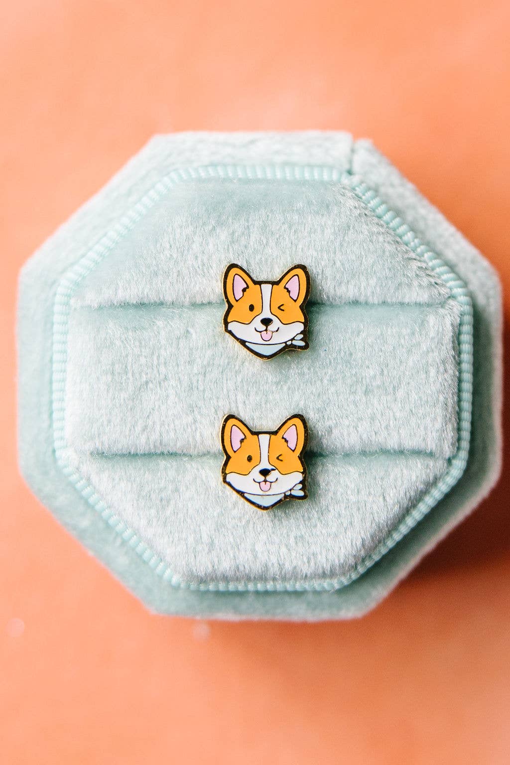 Corgi Stud Earrings