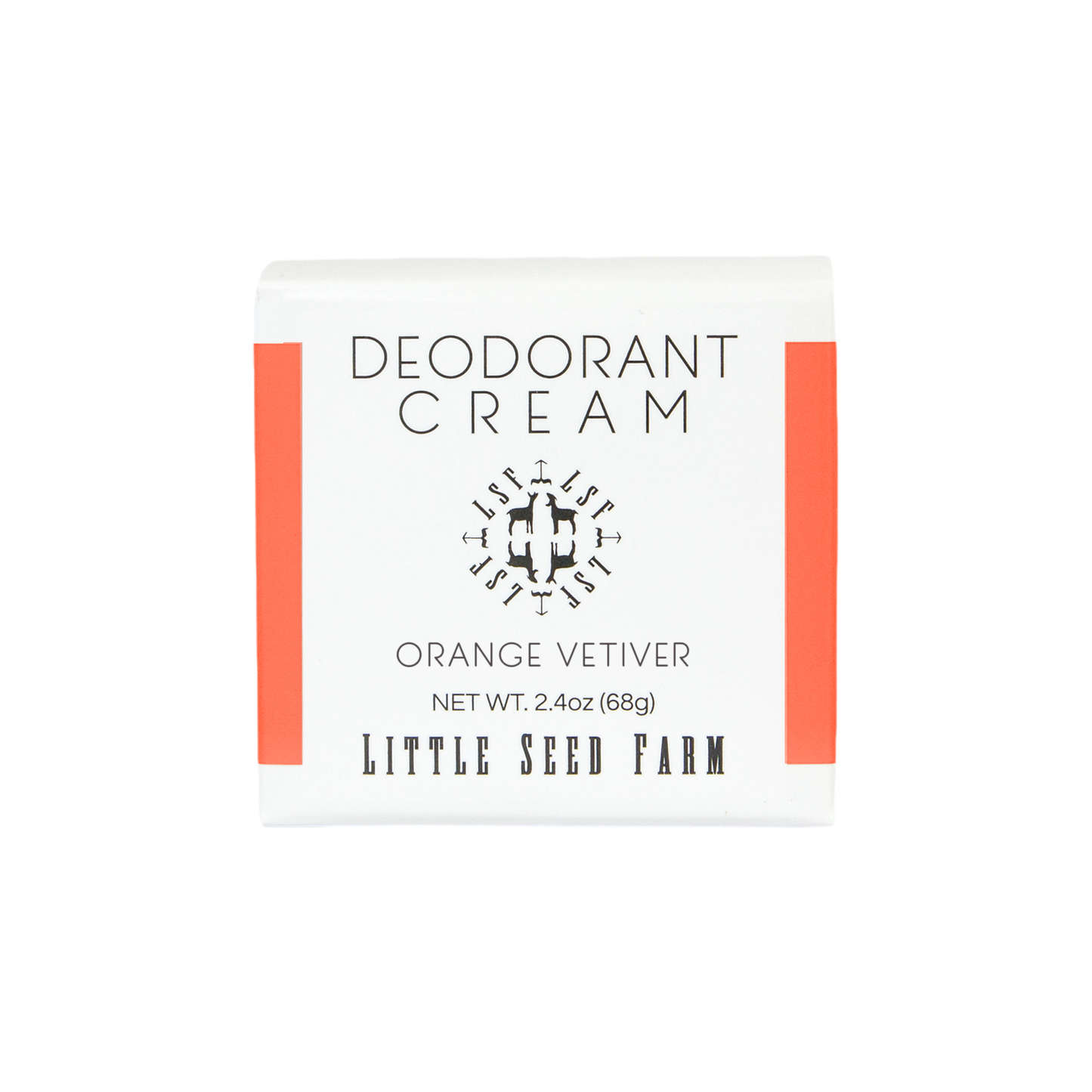 Orange Vetiver Deodorant Cream - Summer Seasonal