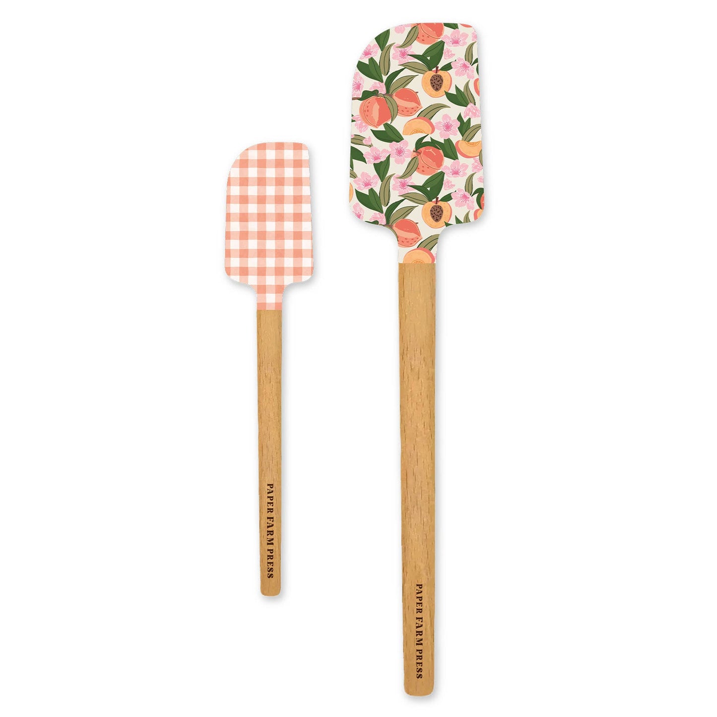 Peach Blossom Kitchen Spatula Set