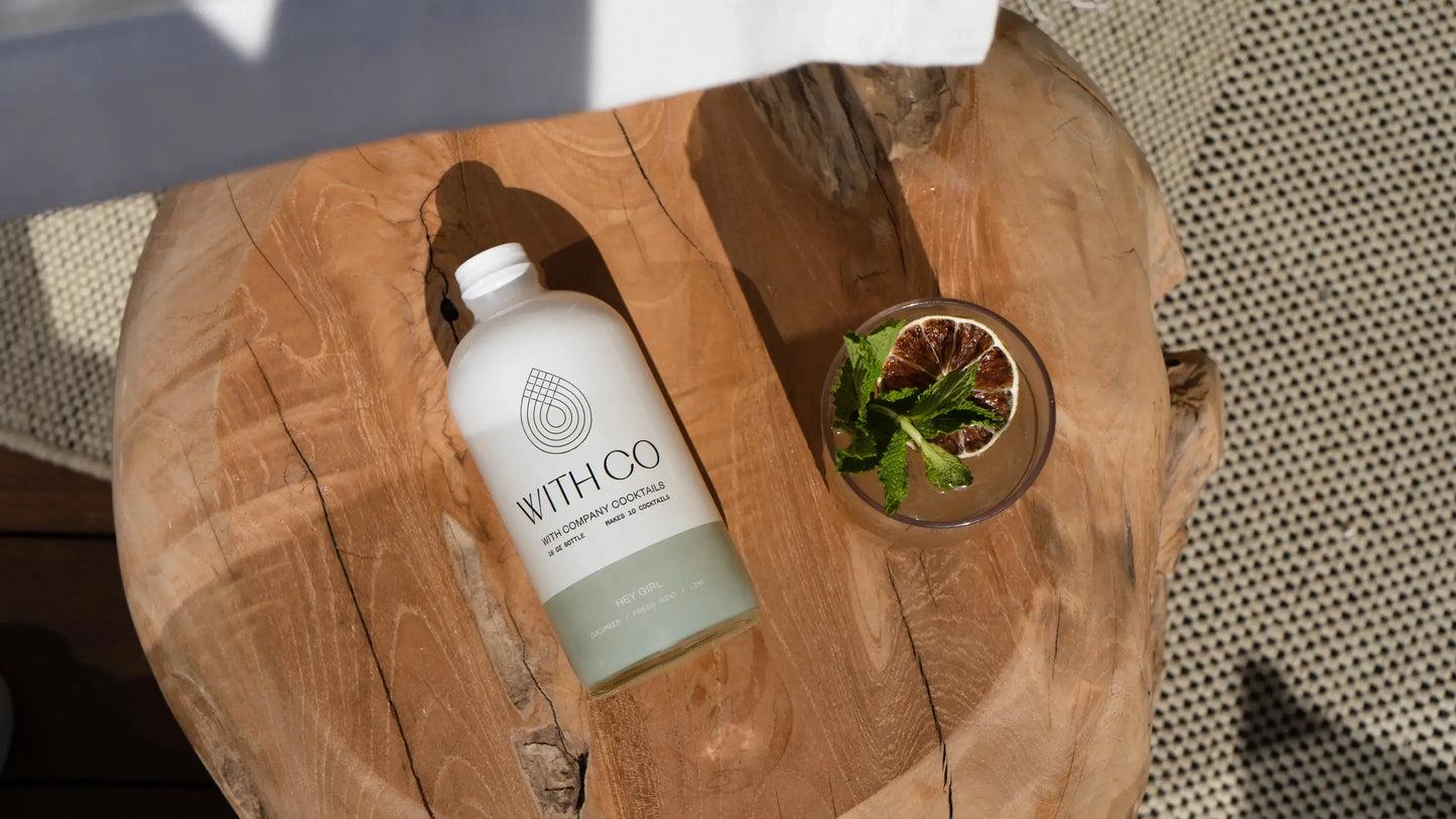 Hey Girl Cocktail Mix (Cucumber, Mint, Lime)