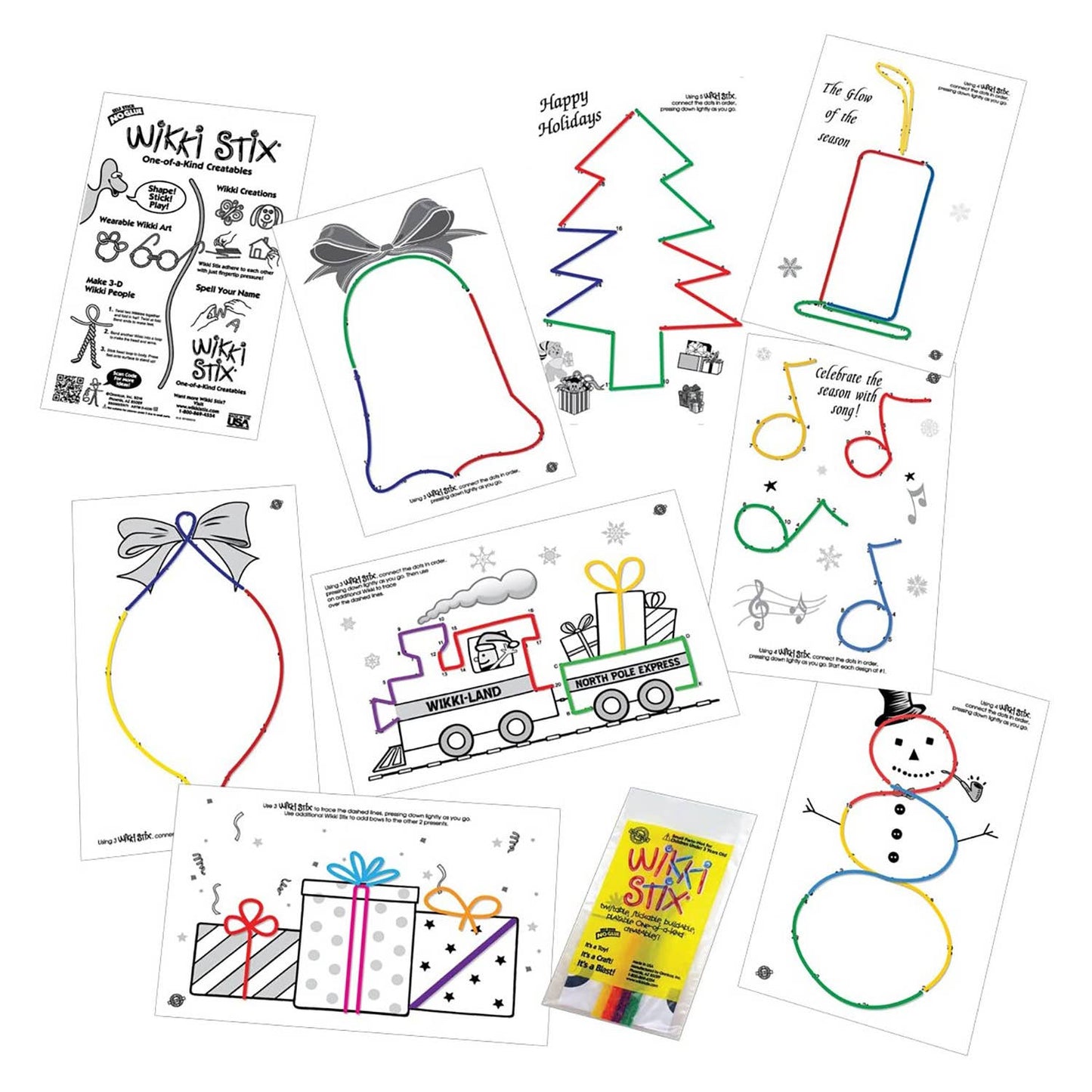 Christmas Fun Pak- Wikki Stix