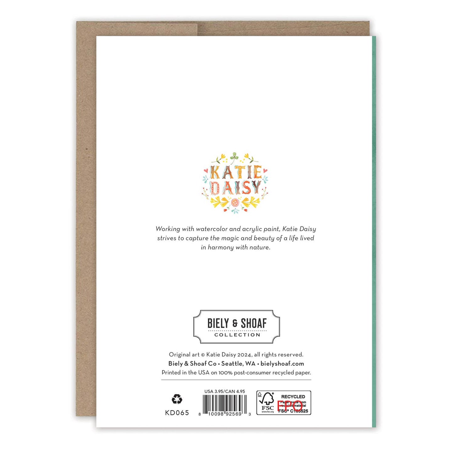 Postage Stamps Birthday Card