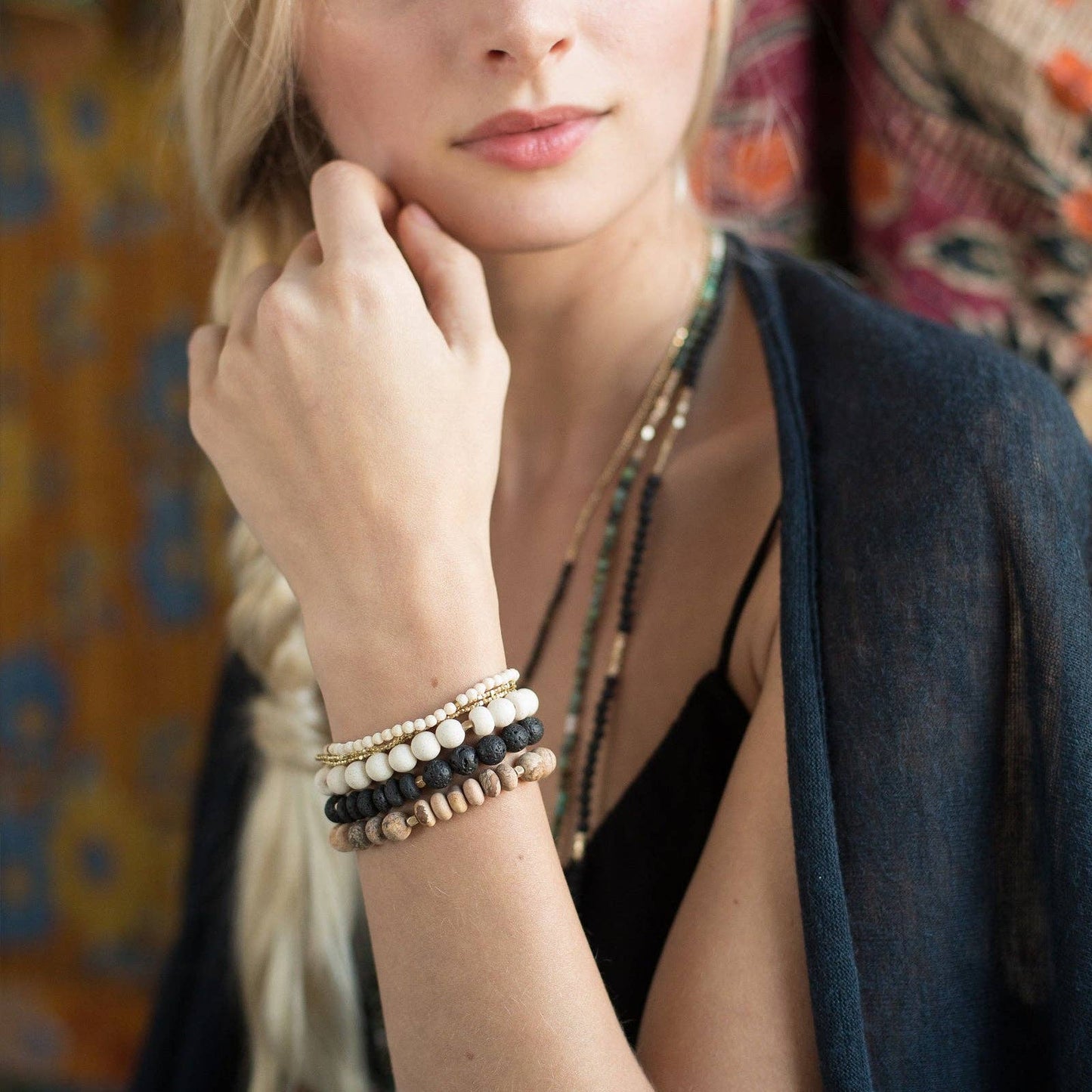 Turquoise Stone Bracelet - Stone of the Sky