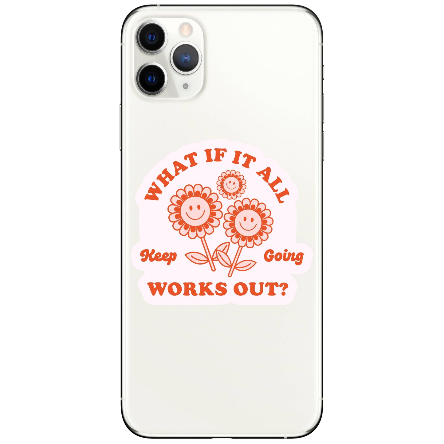 Inspirational Motivational Happy High Quality Vinyl Sticker