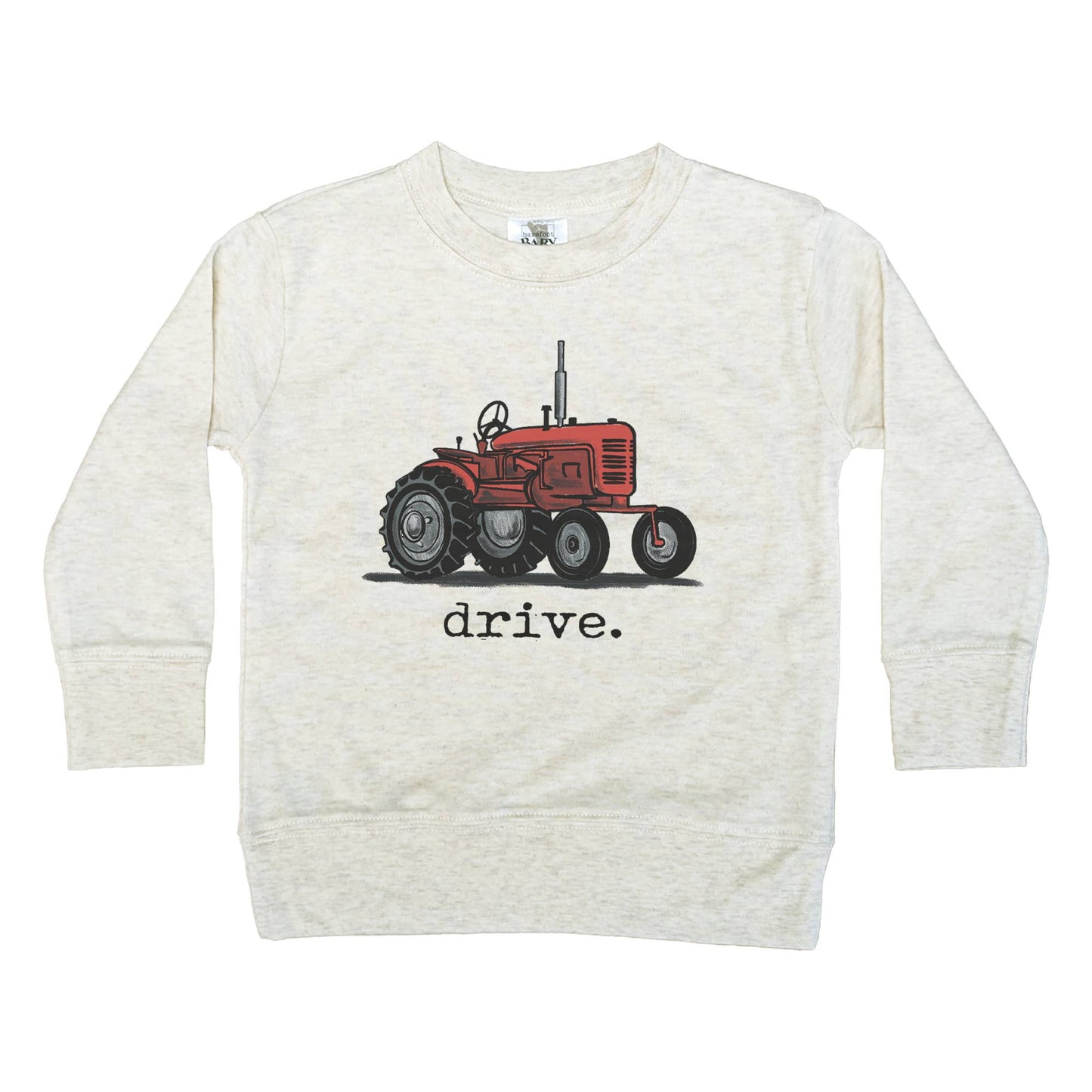 "Drive" Red Tractor Farm Kid Country Western Toddler Clothes
