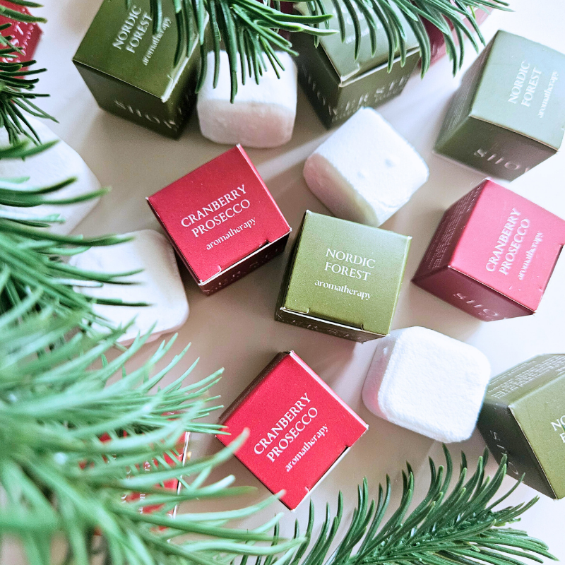 Cranberry Prosecco | Holiday Shower Steamer
