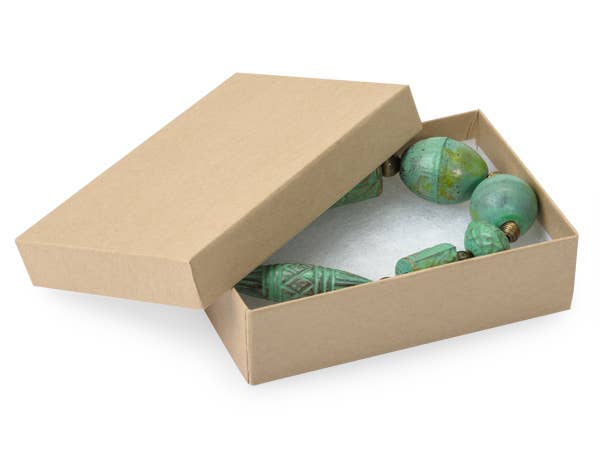 Brown Kraft Jewelry Gift Boxes
