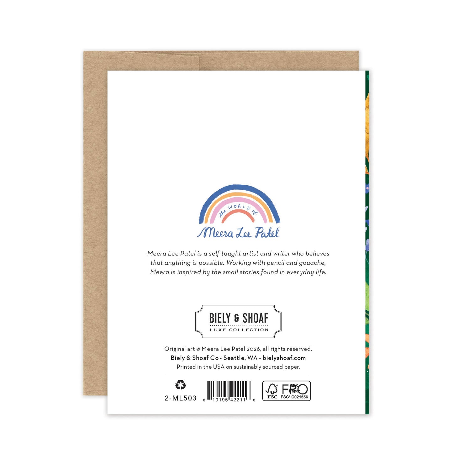 I Love Our Life Together Anniversary - Luxe A2 Card
