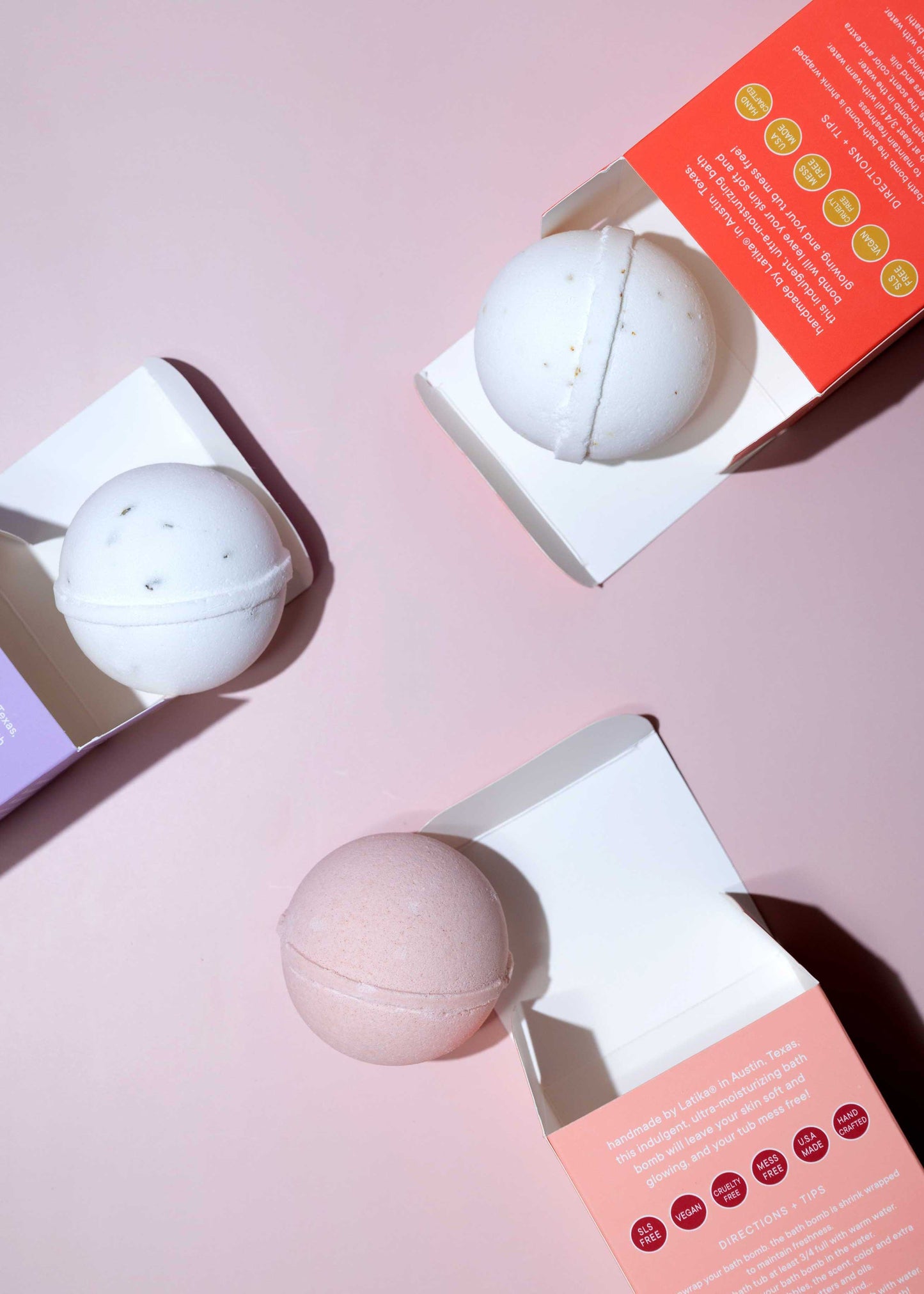 Lavender Essential Oil Bath Bomb - Calm