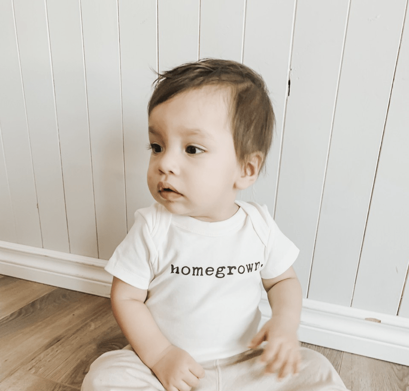 Baby graphic bodysuit | homegrown