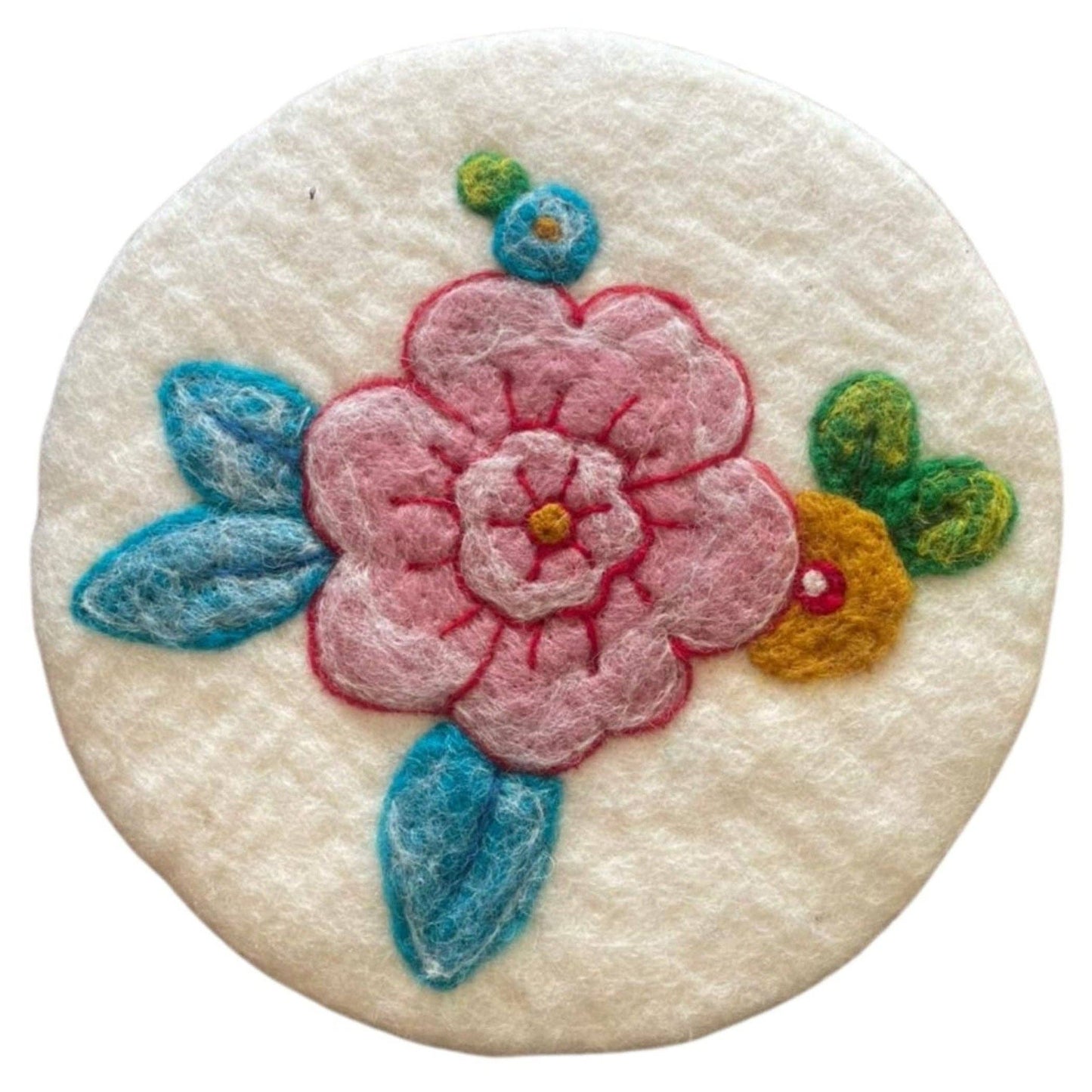 Wool Trivet - ME Sunny Flowers
