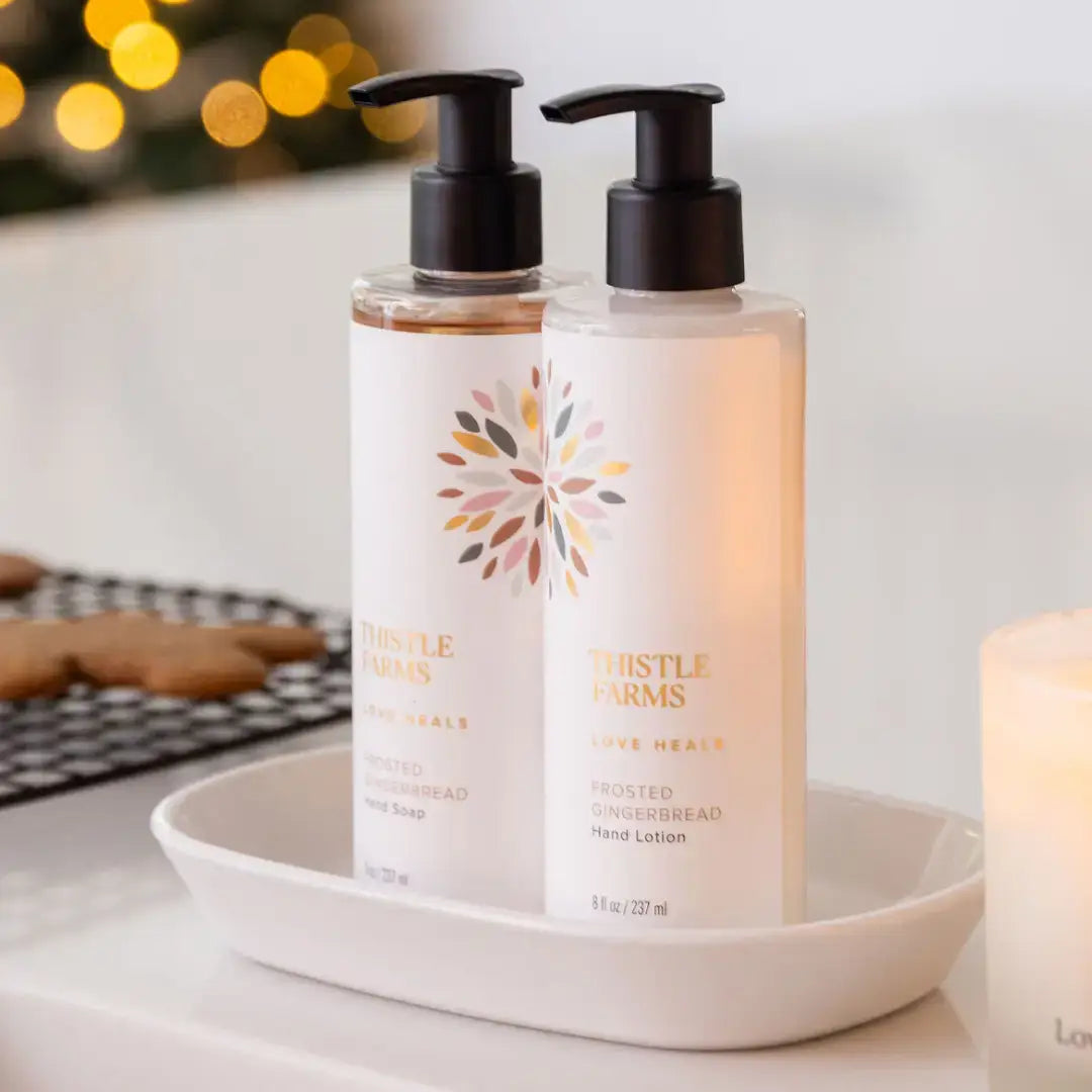 Frosted Gingerbread Moisturizing Liquid Hand Soap 8 oz