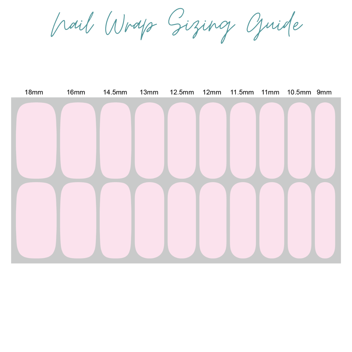 Powder Pink | Light Pink Solid Neutral Nail Polish Stickers