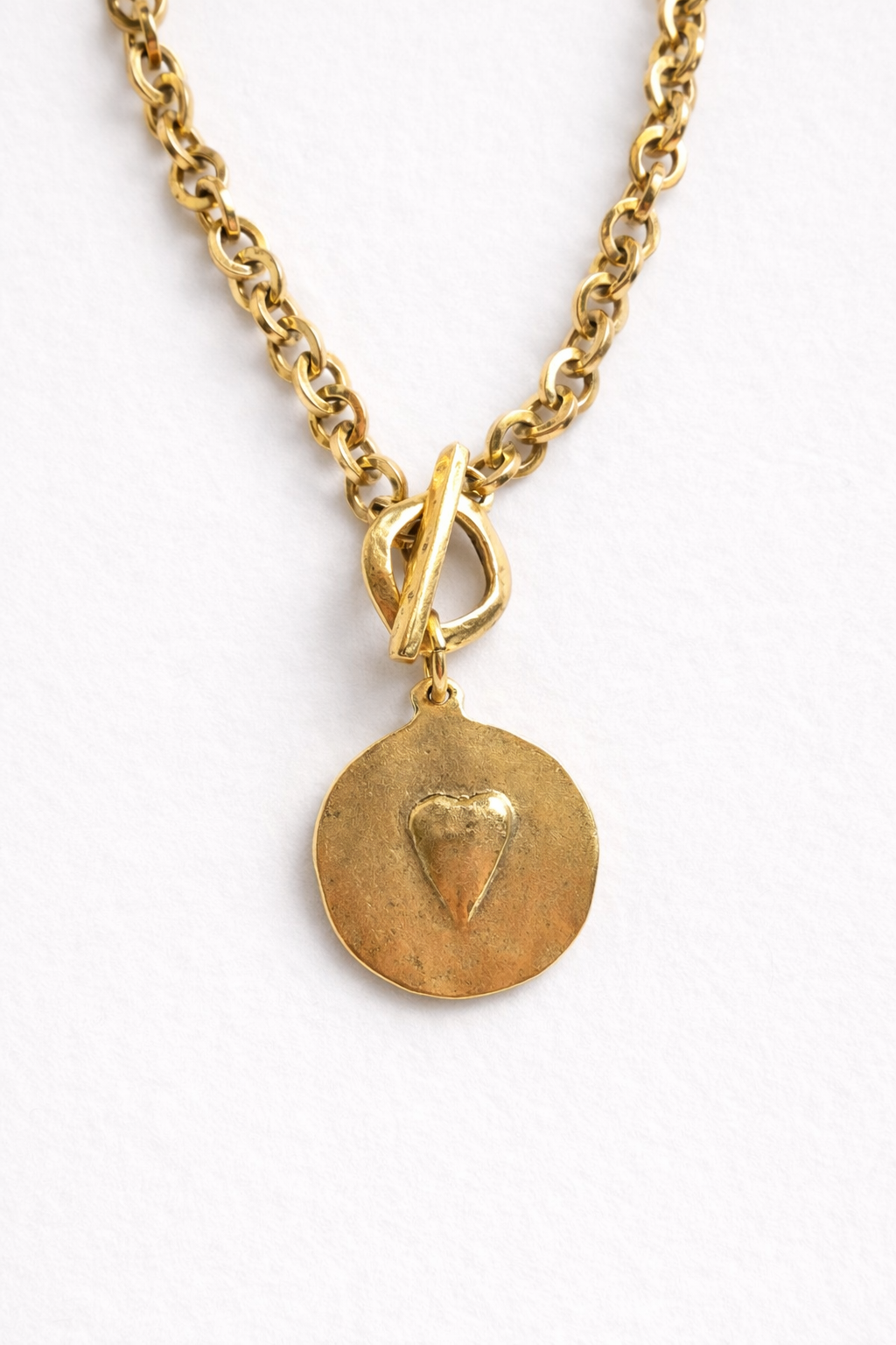 Faith & Heart Toggle Necklace