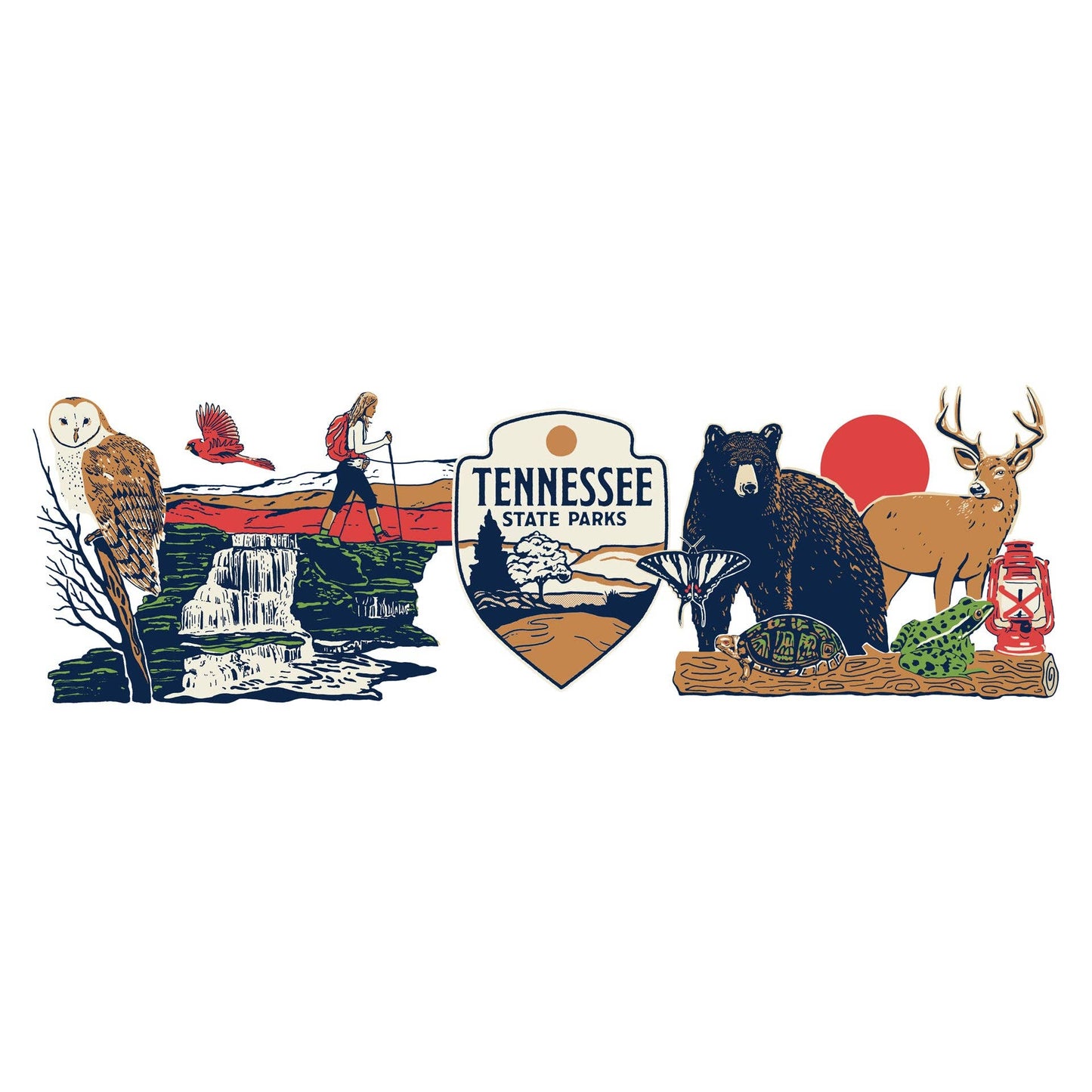Tennessee State Parks- Wildlife Ceramic Mug