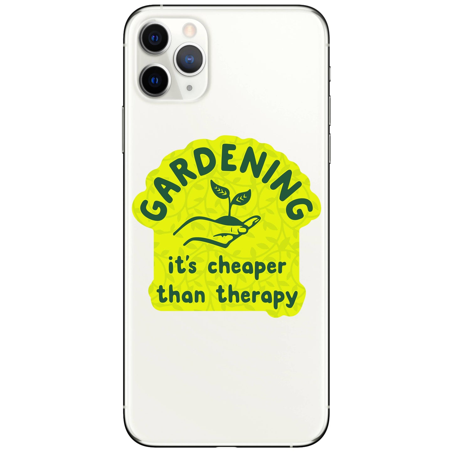 Gardening Plant Therapy Colorful High Quality Vinyl Sticker