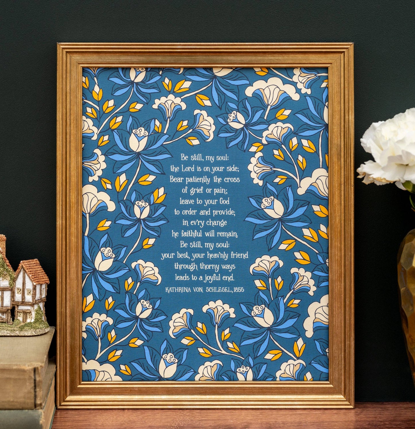 Be Still My Soul Hymn Art Print