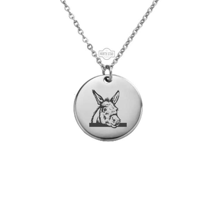 Donkey Necklace - Farm Animal Jack Ass Mule