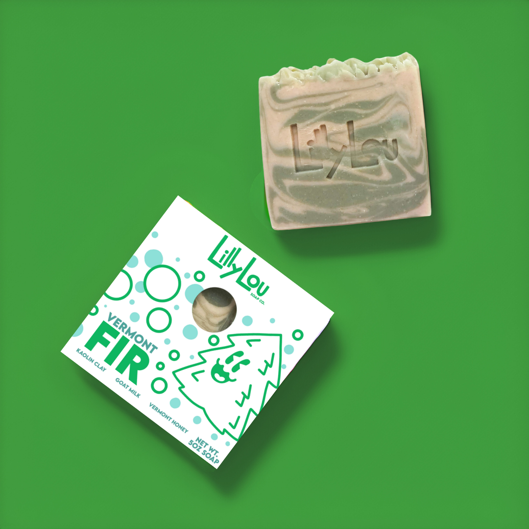 Vermont Fir Soap Bar | Christmas Soap | Goat Milk Soap Bar