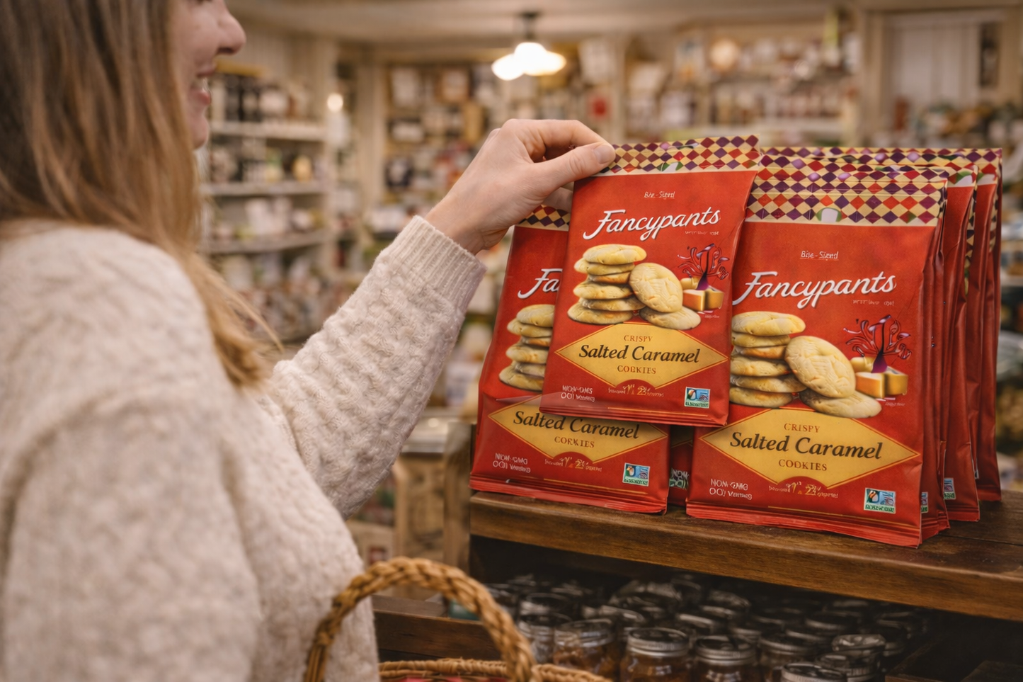 1-oz Salted Caramel Mini Packs | Impulse Checkout