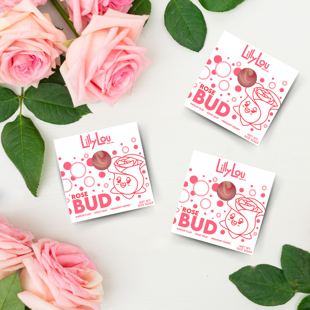 Rose Bud Soap Bar | Goat Milk Soap