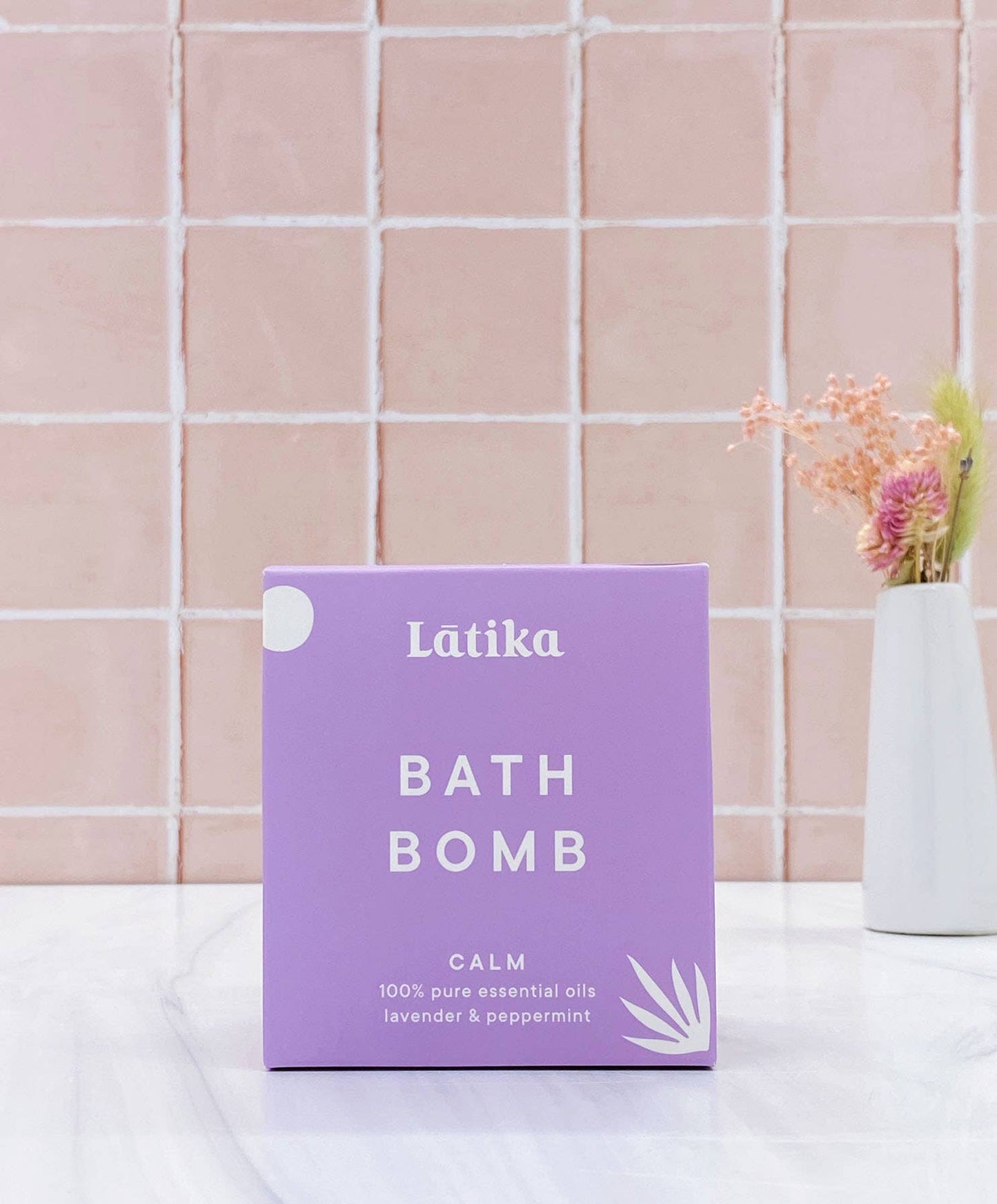 Lavender Essential Oil Bath Bomb - Calm