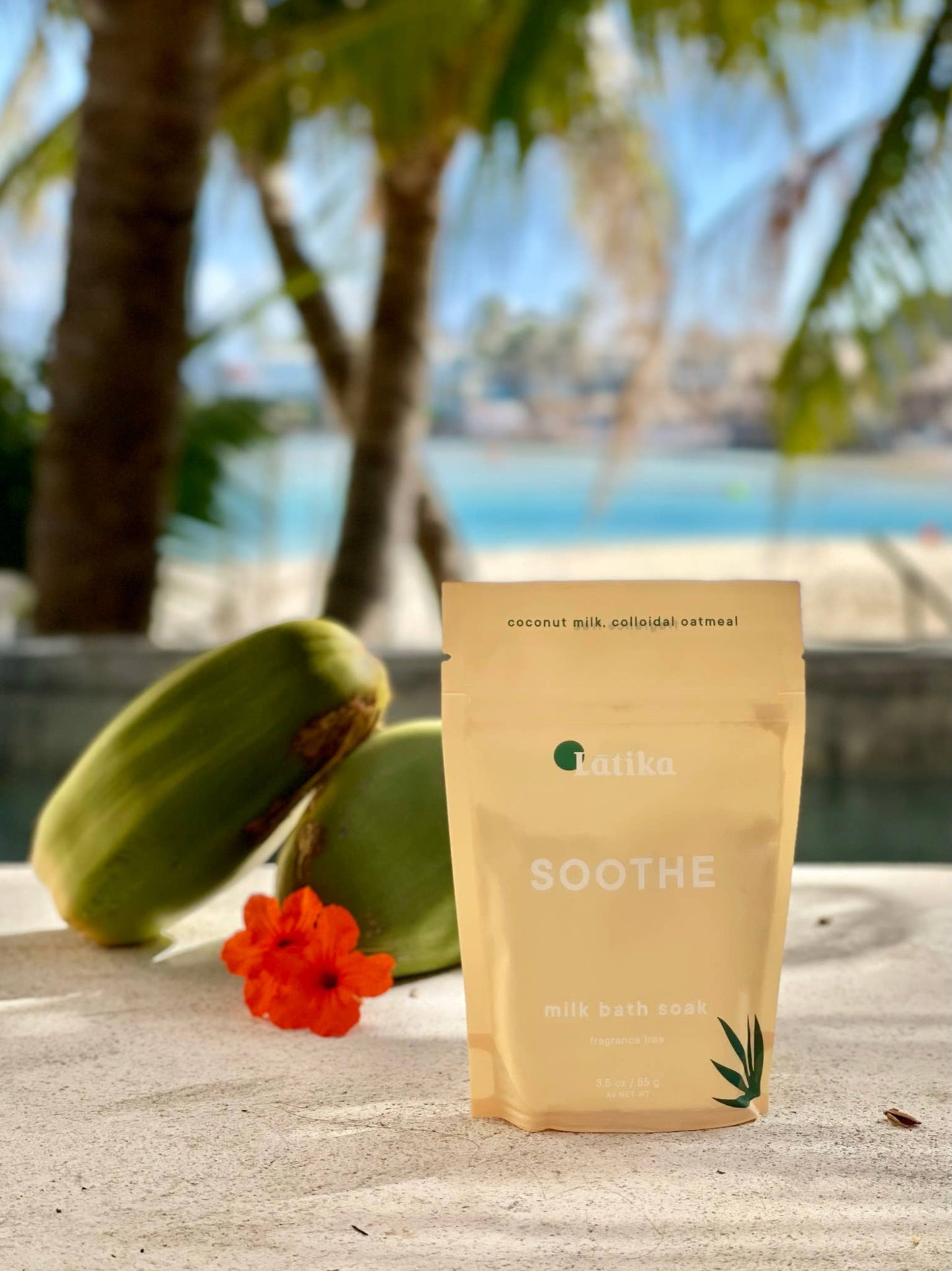 š„ Vegan Milk Bath Soak - Coconut milk | Fragrance-Free